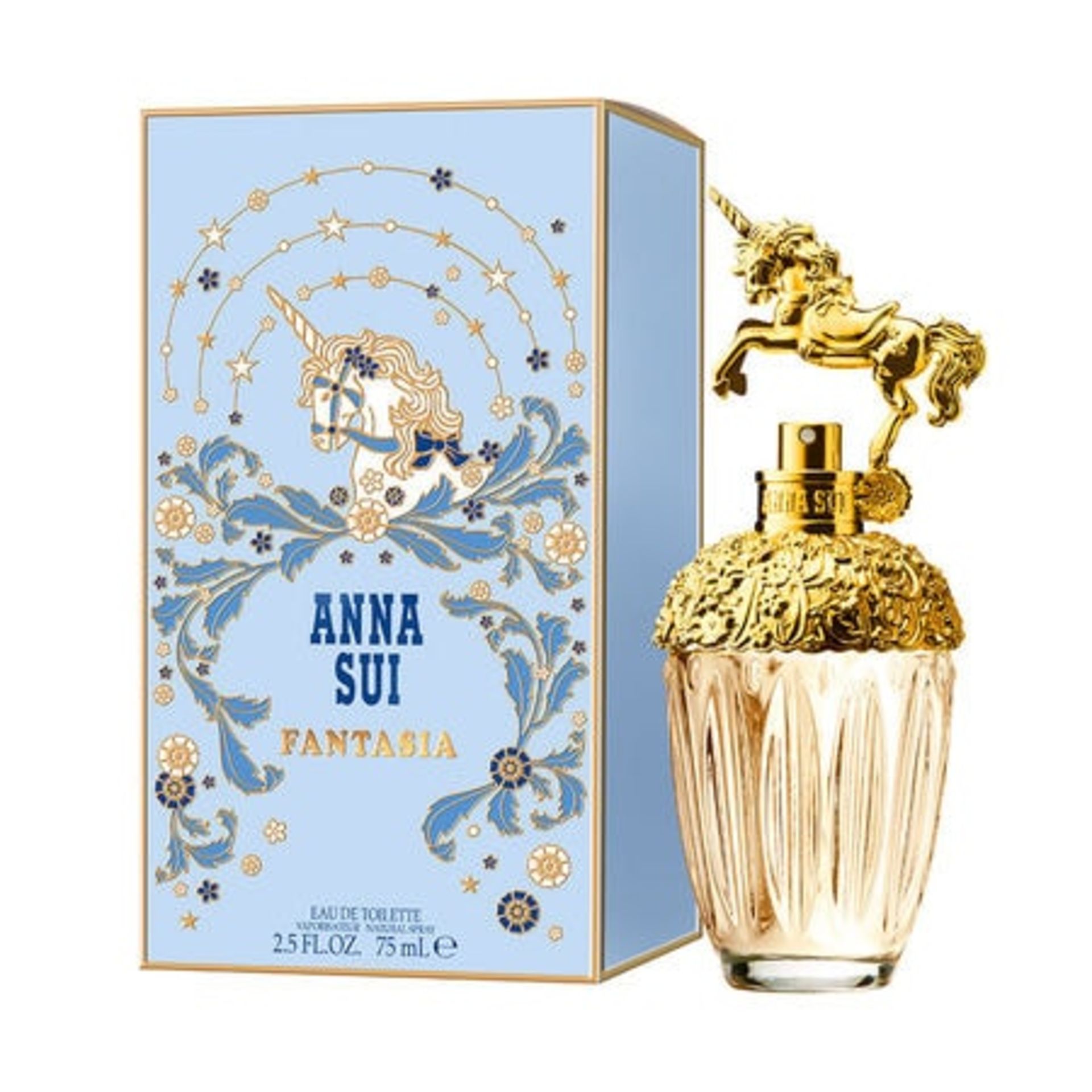 + VAT Brand New Anna Sui Fantasia 75ml EDT Spray