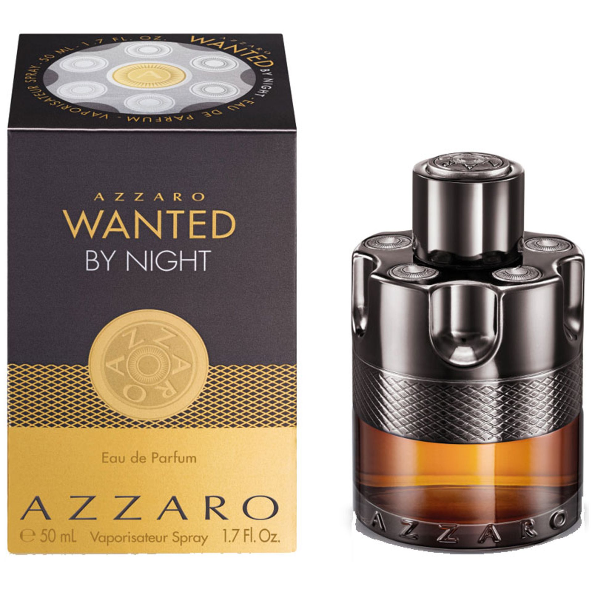 + VAT Brand New Azzaro Wanted By Night 50ml EDP Spray