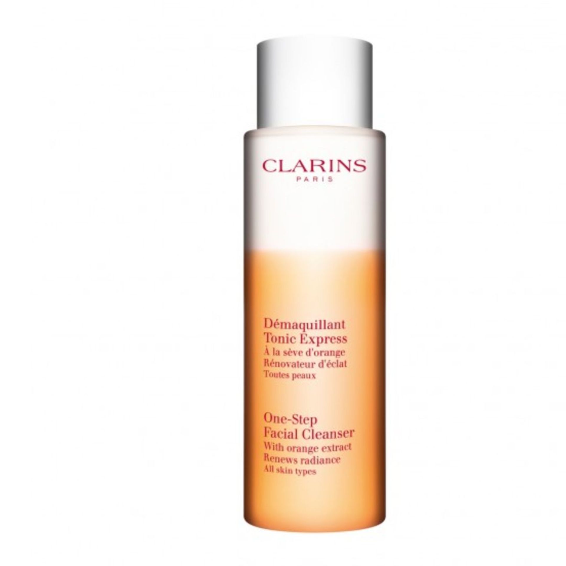 + VAT Brand New Clarins 1Step Facial Clean Orange Extract 200ml