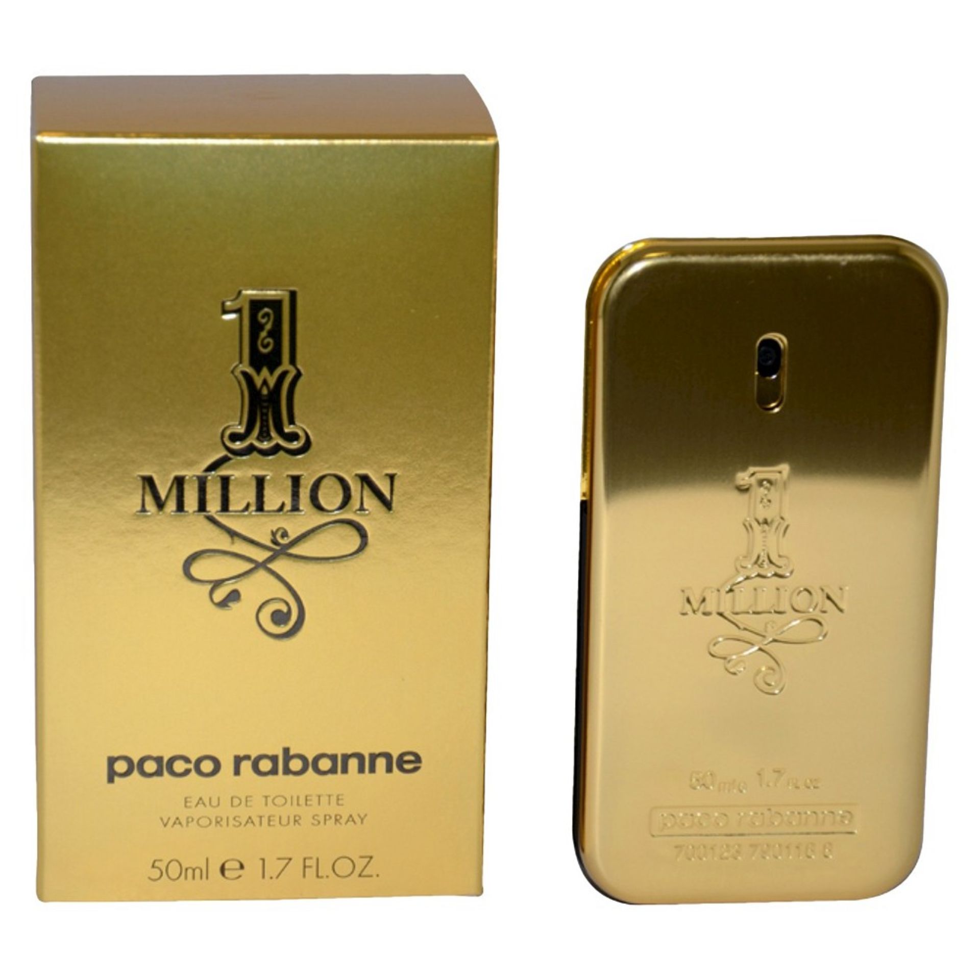 + VAT Brand New Paco Rabanne One Million 50ml EDT Spray