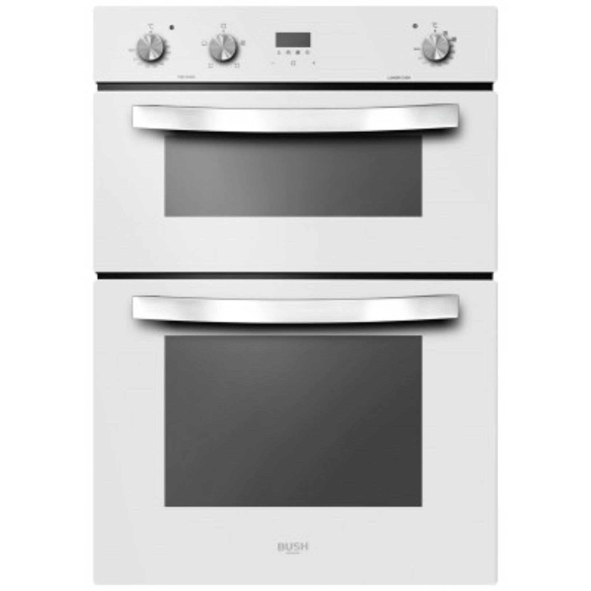 + VAT Grade A/B Bush LSBWDFO Built In Electric Oven - Main Oven Has 57 Litre Capacity - 2nd Oven