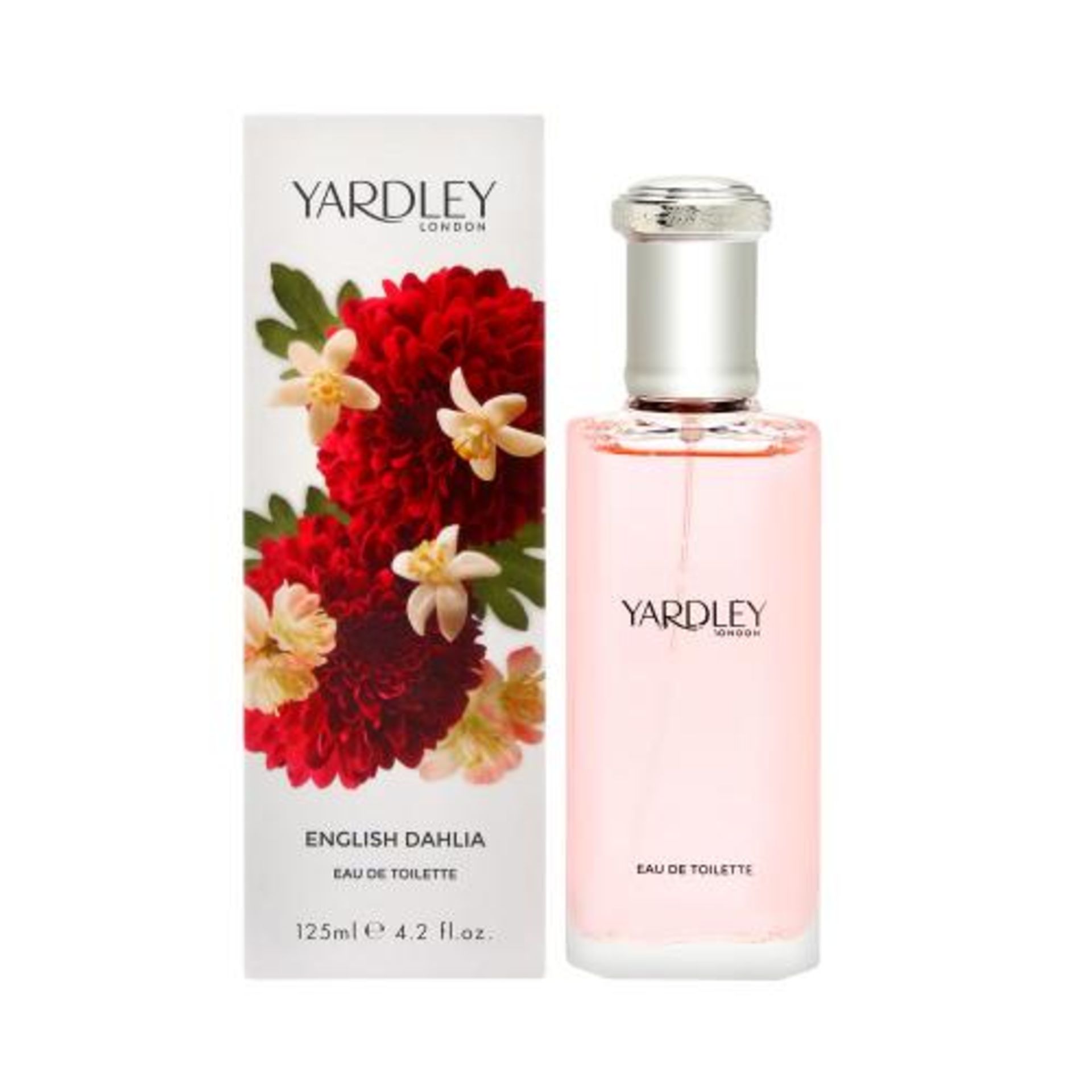 + VAT Brand New Yardley English Dahlia 125ml EDT Spray