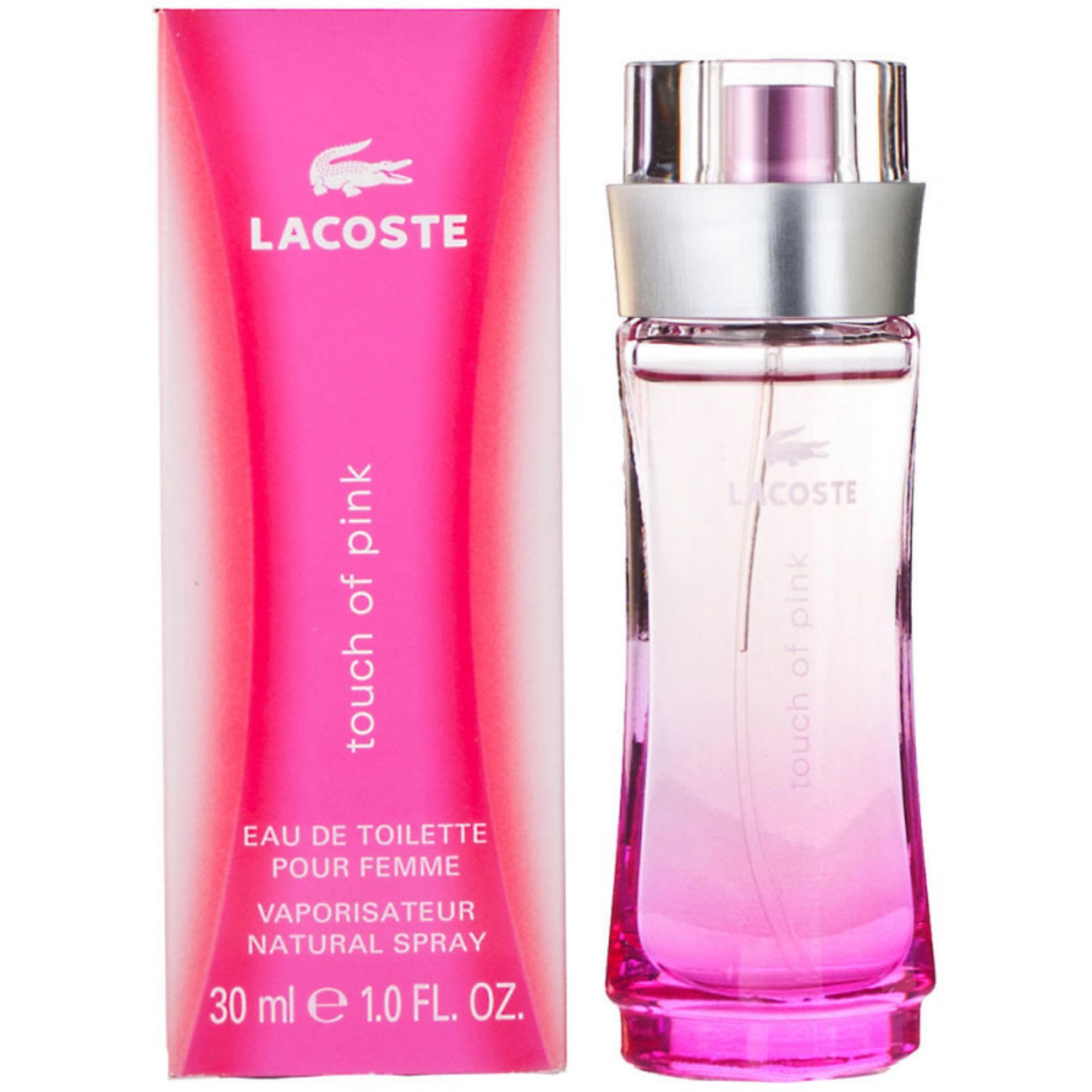 + VAT Brand New Lacoste Touch of Pink 30ml EDT Spray