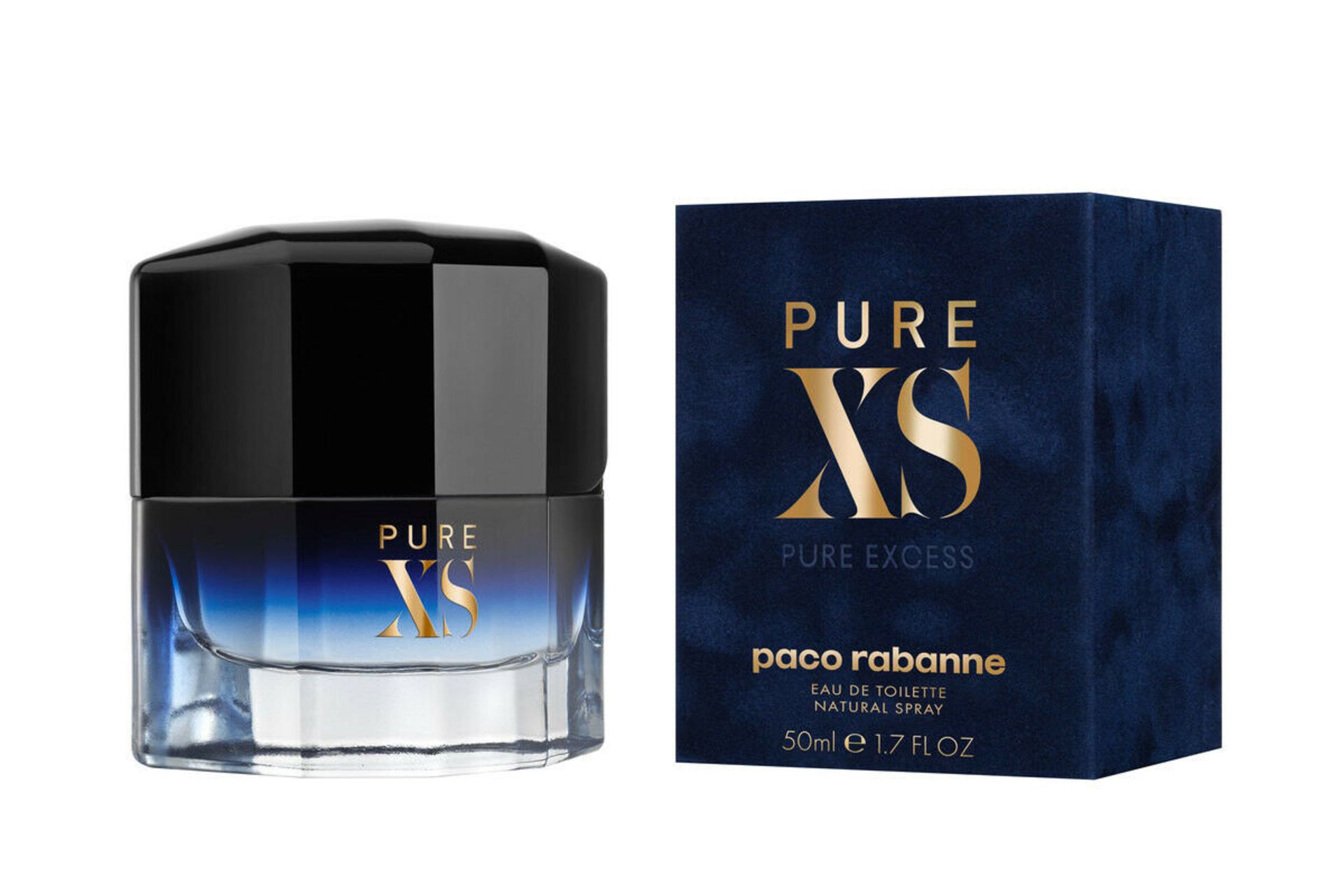 + VAT Brand New Paco Rabanne Pure XS (M) 50ml EDT Spray