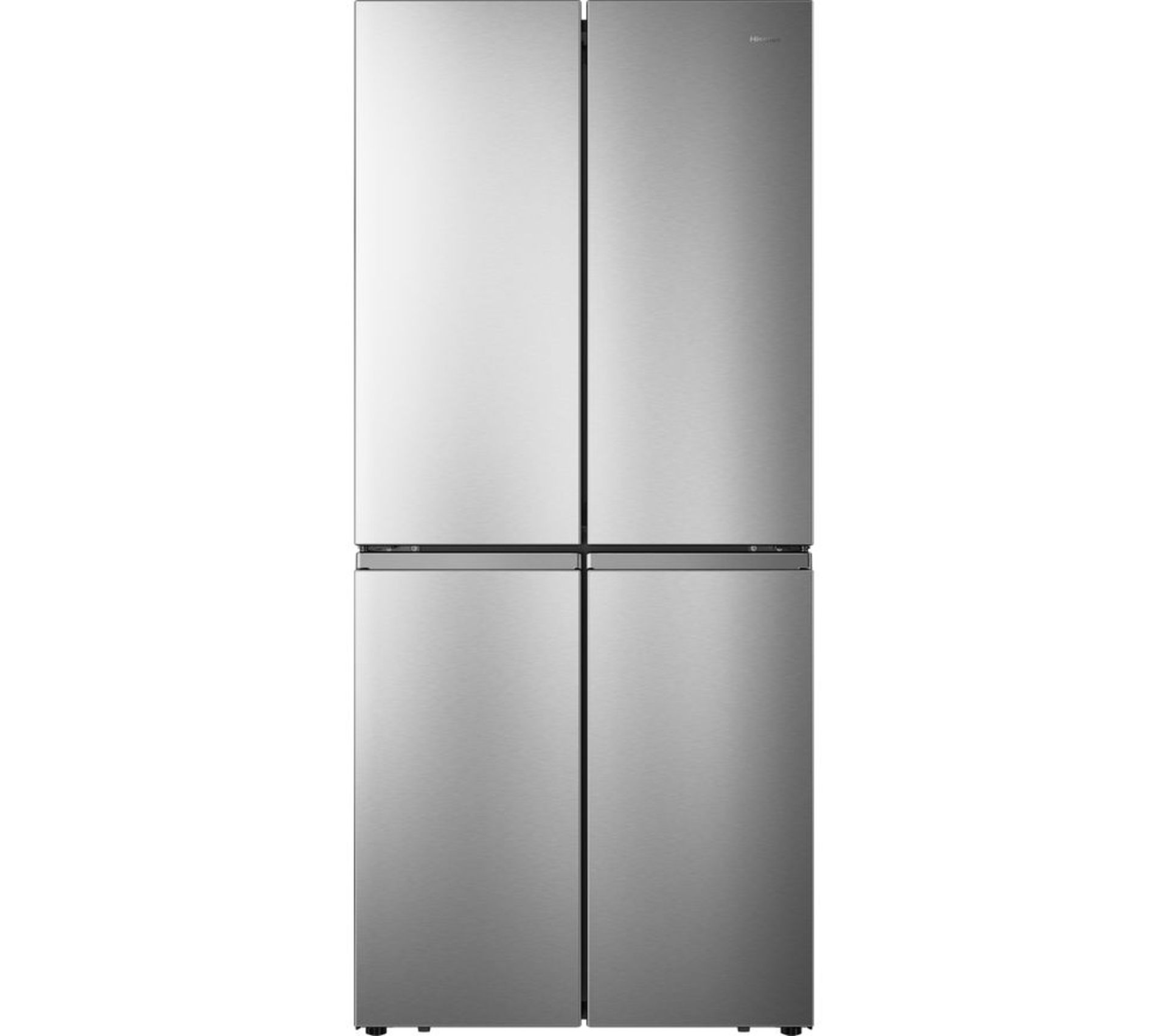 + VAT Grade A/B HiSense RQ563N4AL1 Pure Flat American Style Fridge Freezer - Fridge Capacity 290