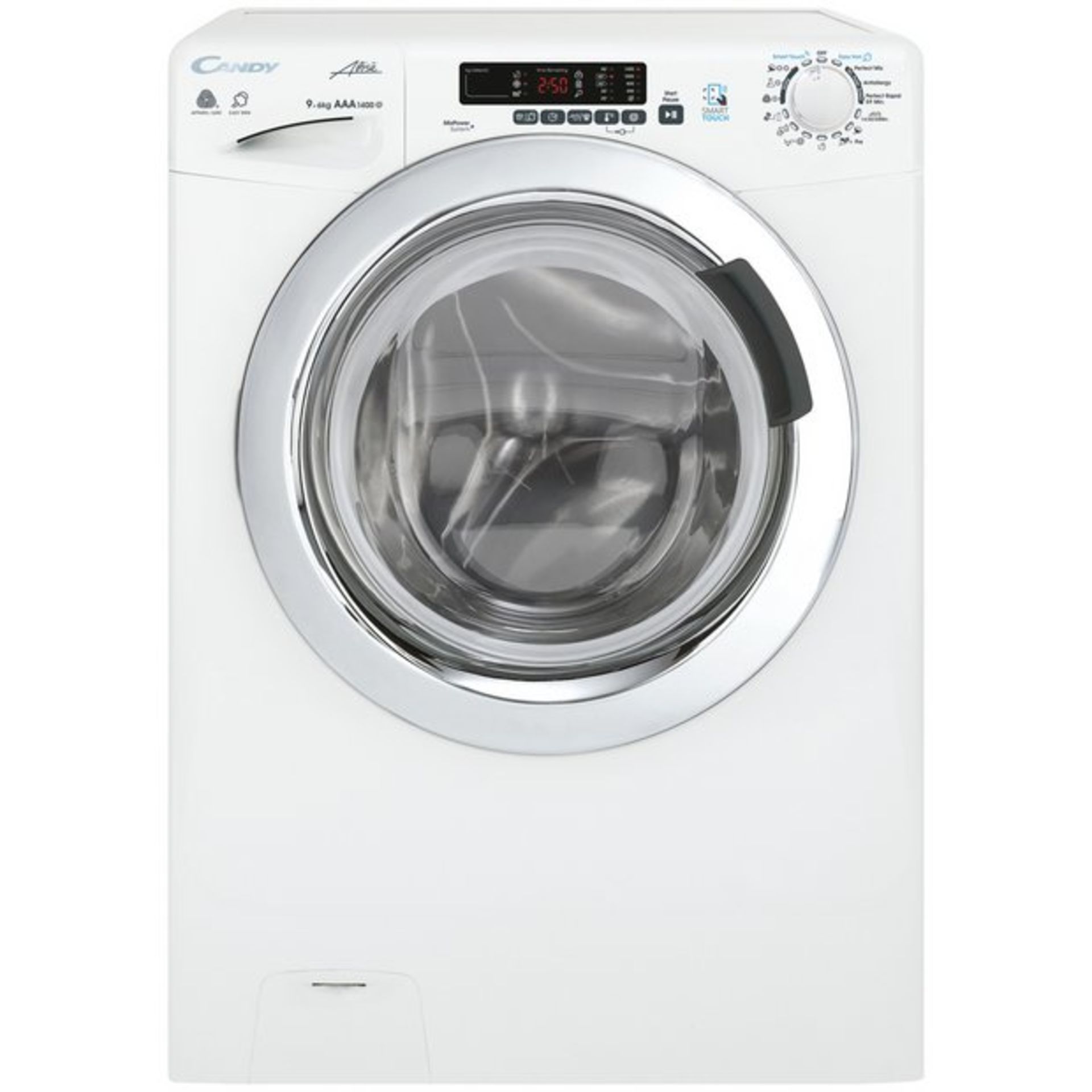 + VAT Grade C Candy GVSW496DC 9kg/6KG 1400 Spin Washer Dryer - 12 Washing Programmes - 3 Drying