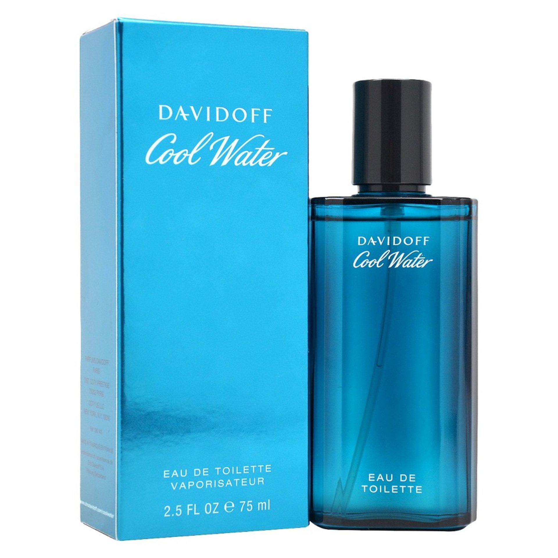 + VAT Brand New Davidoff Coolwater (M) 75ml EDT Spray