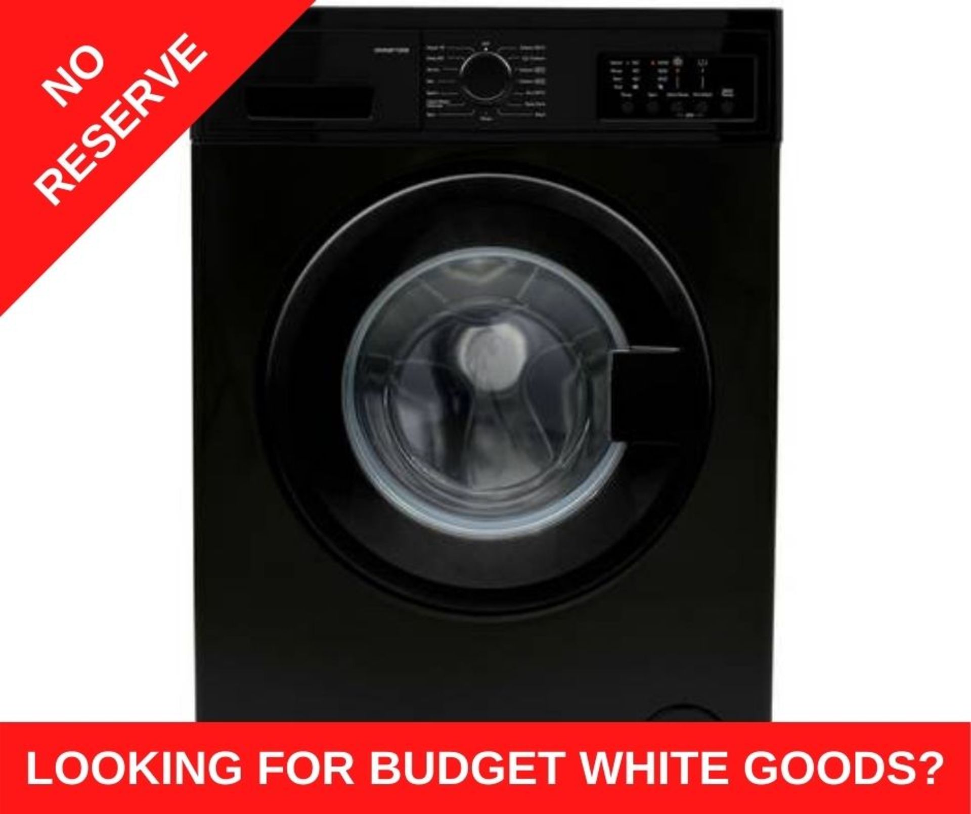 + VAT Grade A/B Bush WMNB712EB 7Kg 1200 Spin Washing Machine - A++ Energy Rating - 15 Minute Quick