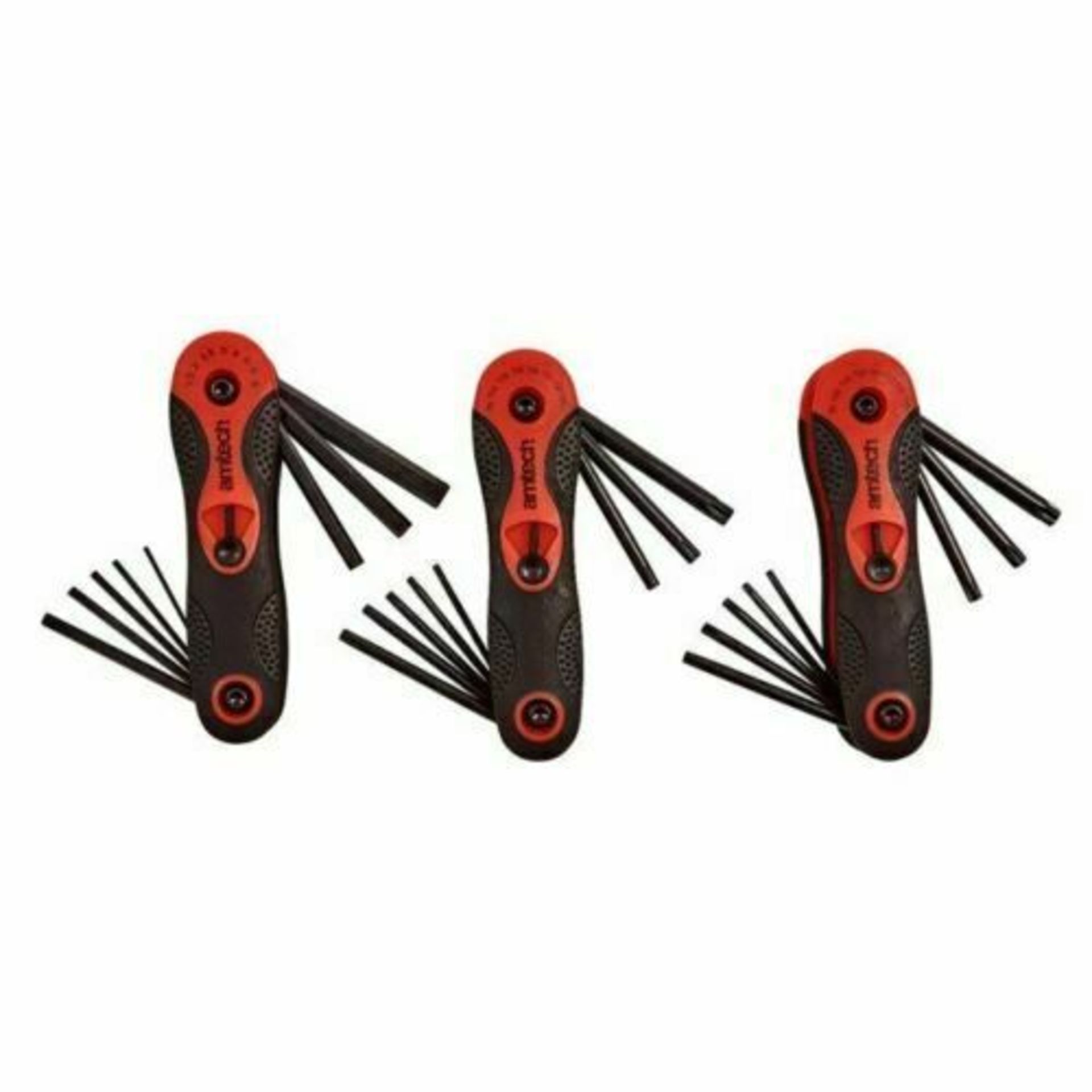 + VAT Brand New Three Piece Folding Hex Key Set