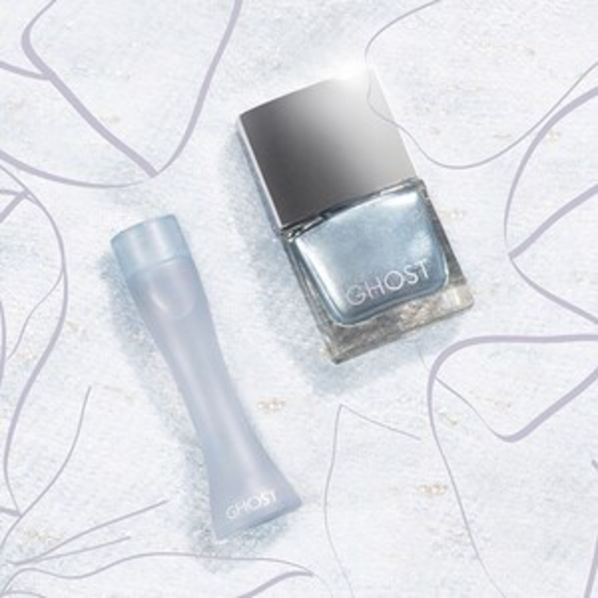 + VAT Brand New Ghost 5ml EDT + 10ml Mini Nail Polish