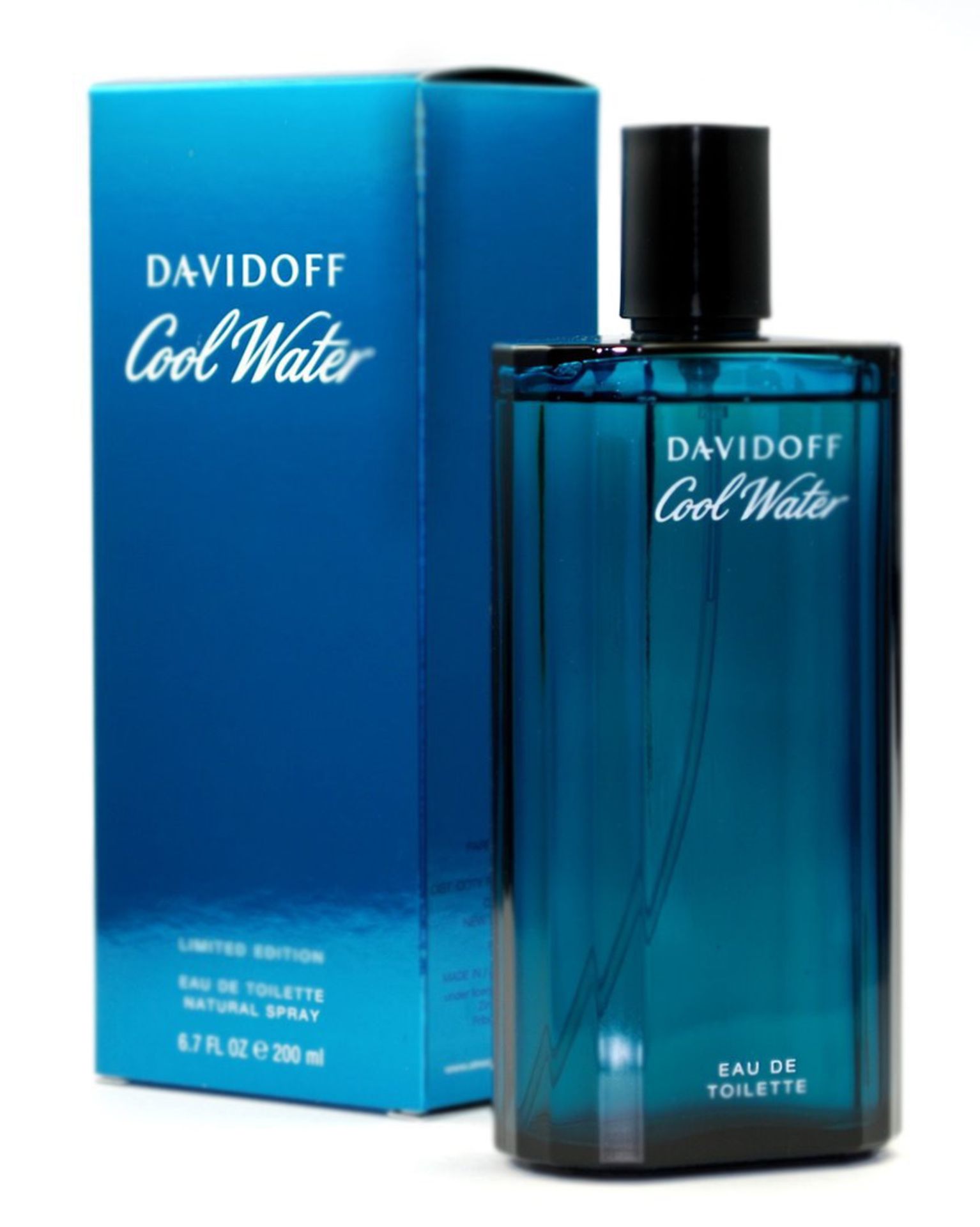 + VAT Brand New Davidoff Coolwater (M) 200ml EDT Spray