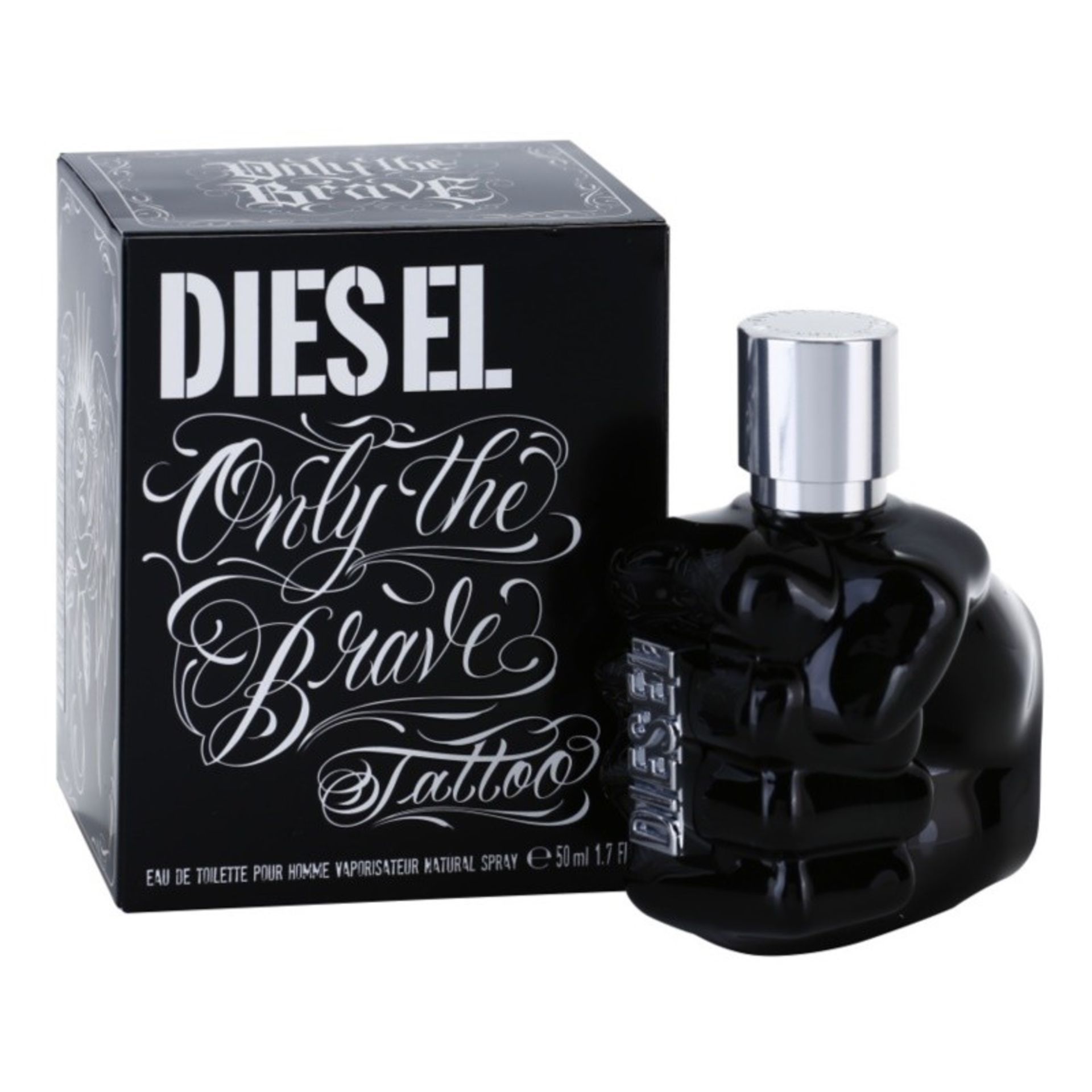 + VAT Brand New Diesel Only The Brave Tattoo 50ml EDT Spray