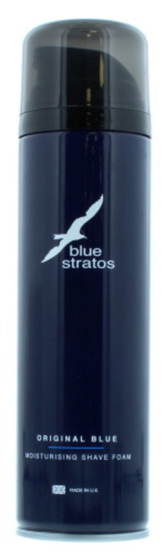 + VAT Brand New Blue Stratos 250ml Shave Foam