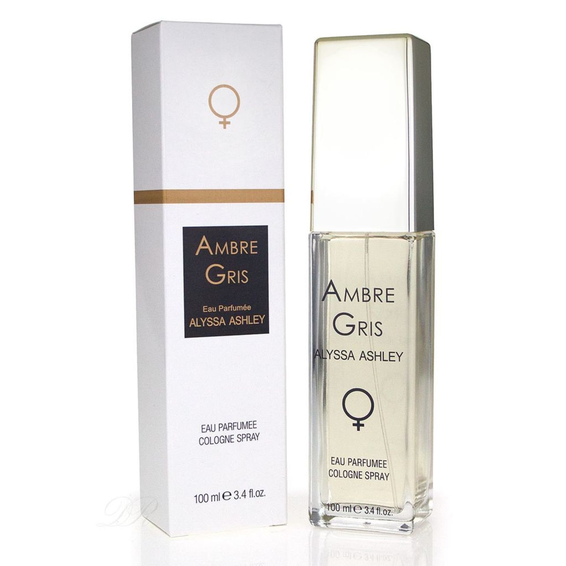 + VAT Brand New Alyssa Ashley Ambre Gris 100ml Eau Parfumee Cologne Spray