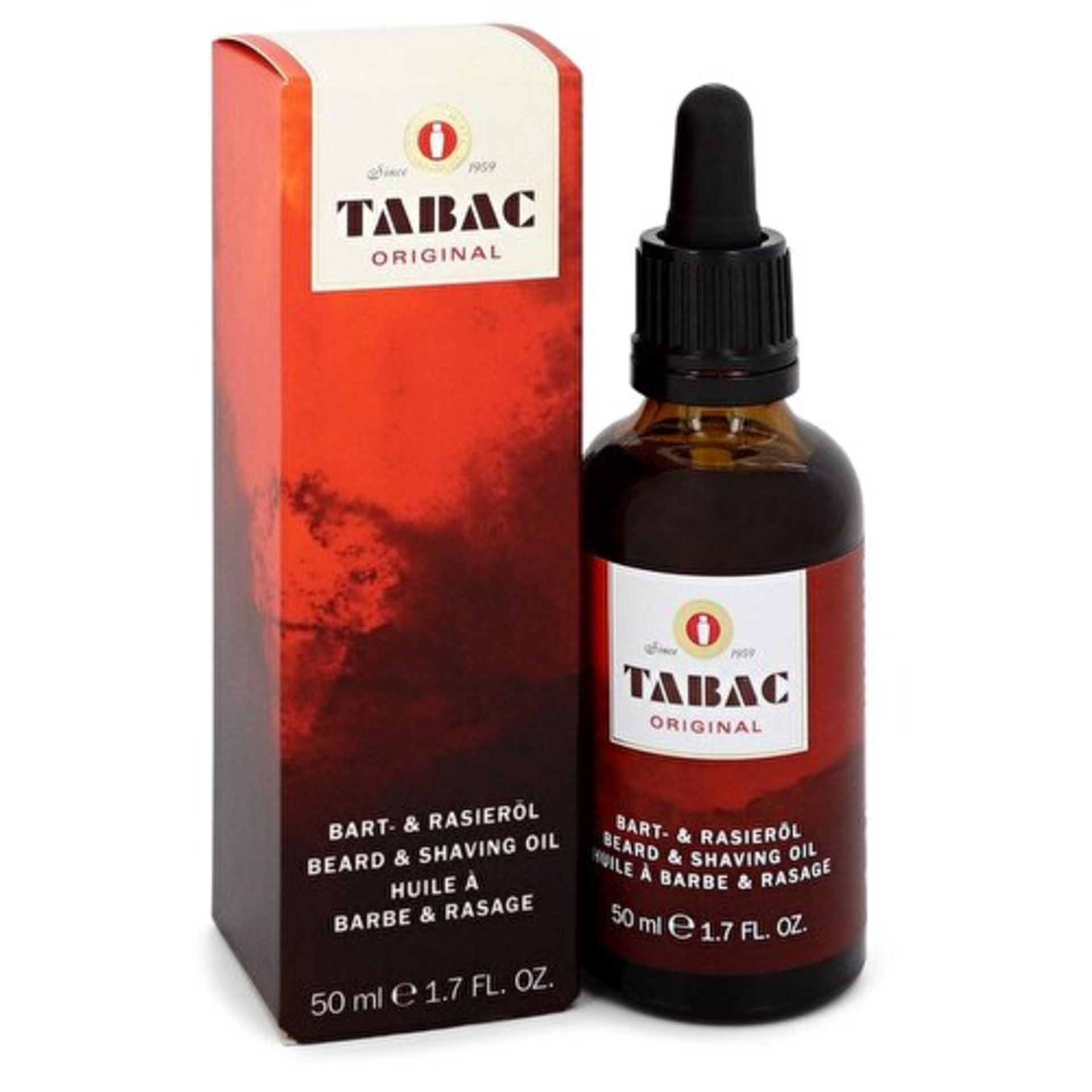 + VAT Brand New Tabac Beard & Shaving Oil 50ml