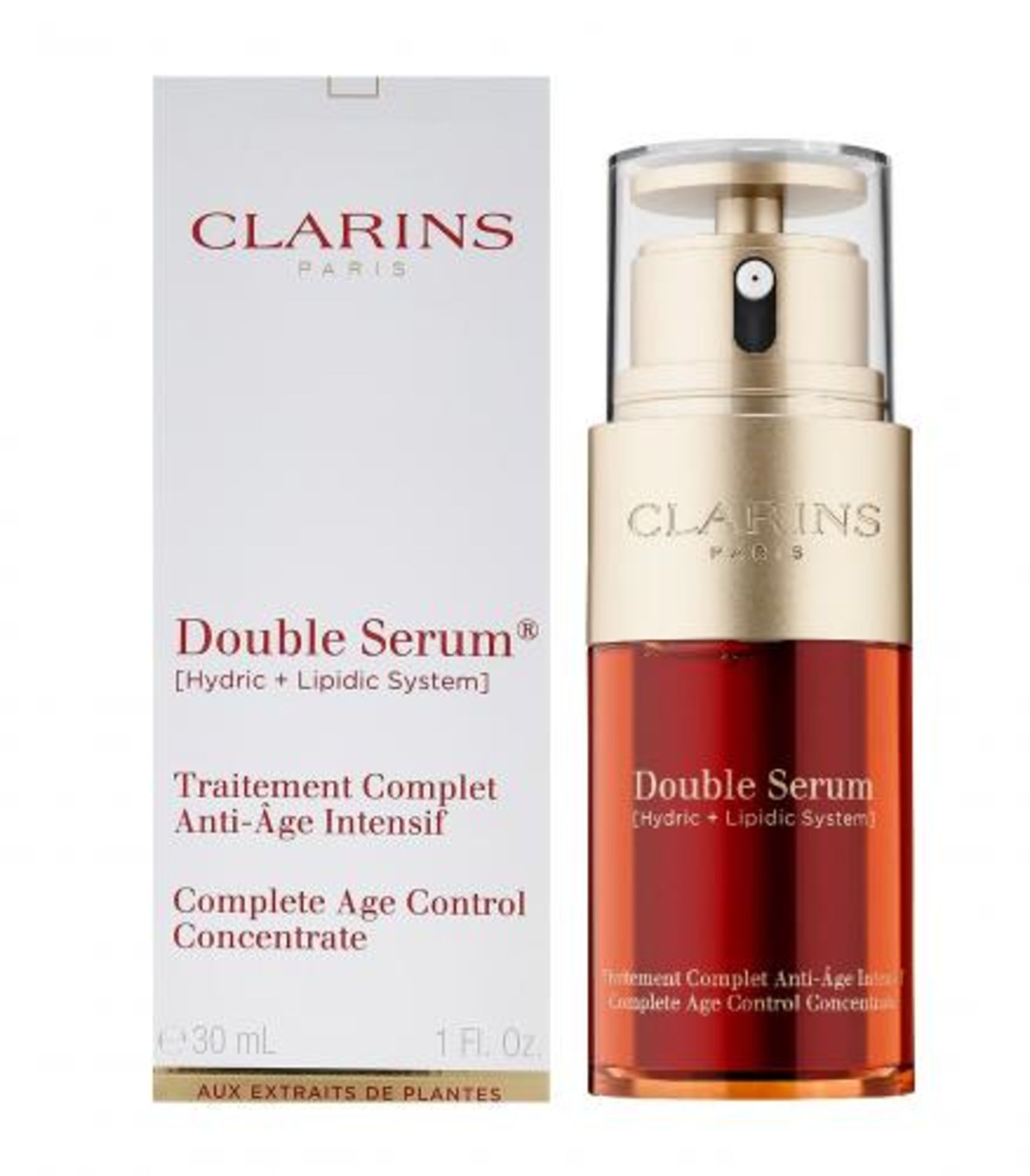 + VAT Brand New Clarins Double Serum 30ml New