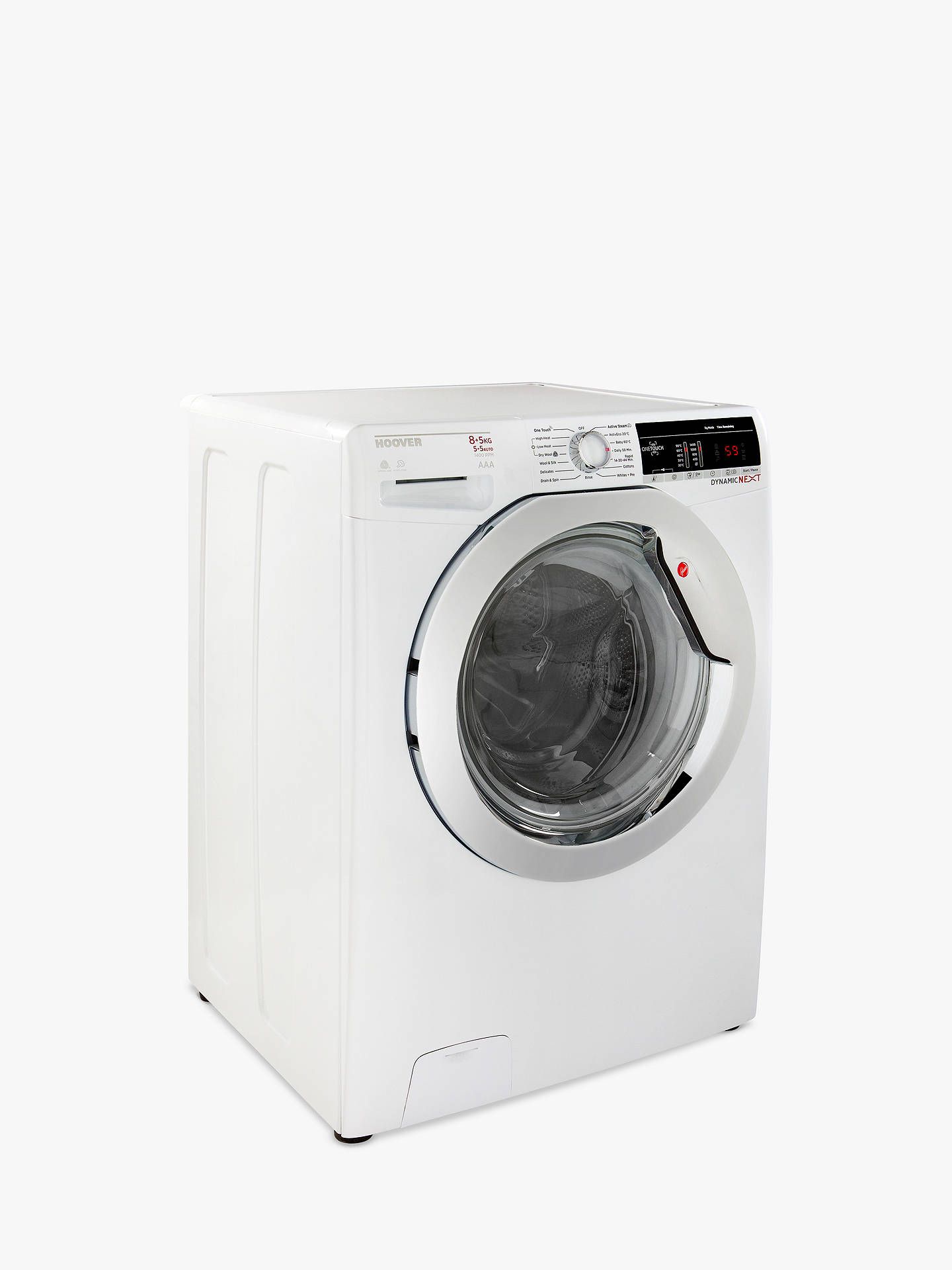 + VAT Grade A/B Hoover WDXOA485C 8kg/5kg 1400 Spin Washer Dryer - A Energy Rating - 13 Washing