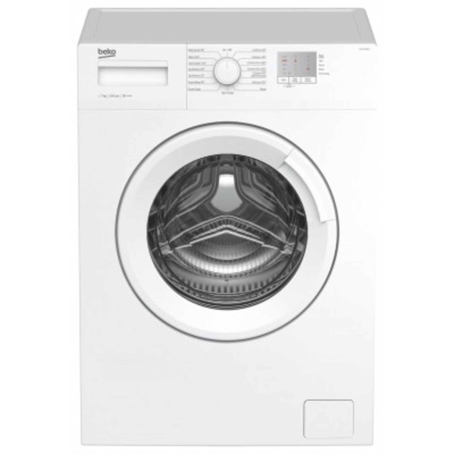 + VAT Grade A/B Beko WTG720M1W 7kg 1200 Spin Washing Machine - 28 Minute Quick Wash - 15 Programmes