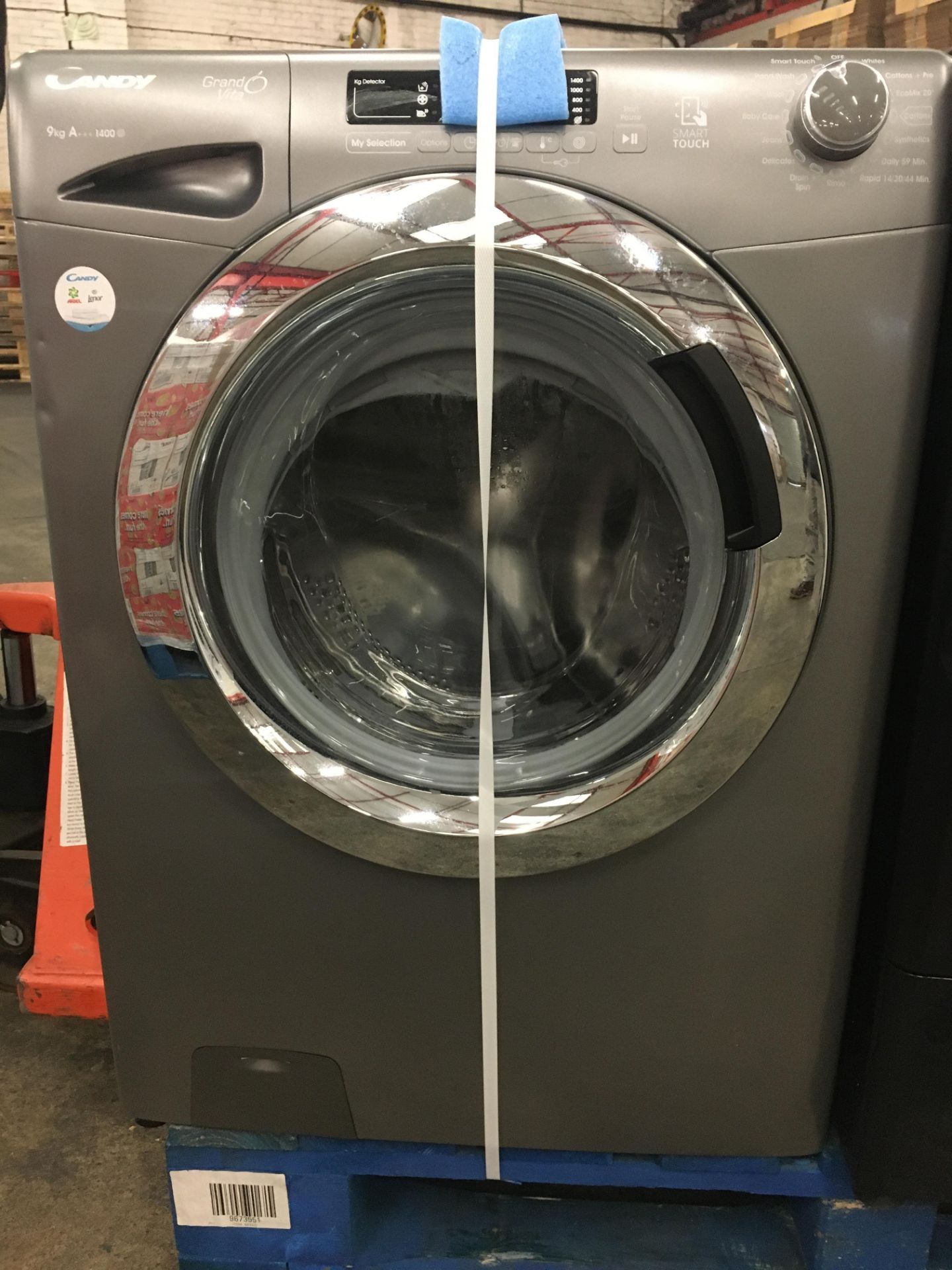 + VAT Grade A/B Candy GVS149DC3B 9kg 1400 Spin Washing Machine - A+++ Energy Rated - 14 Minute