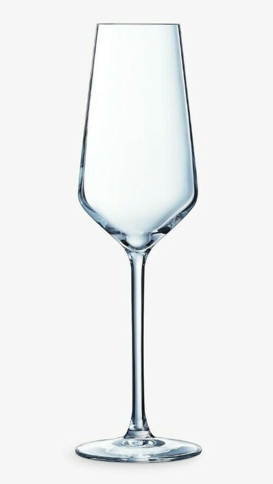 + VAT Brand New Cristal D'Arques Set Of Two Champange Glasses 23CL - RRP £14.99