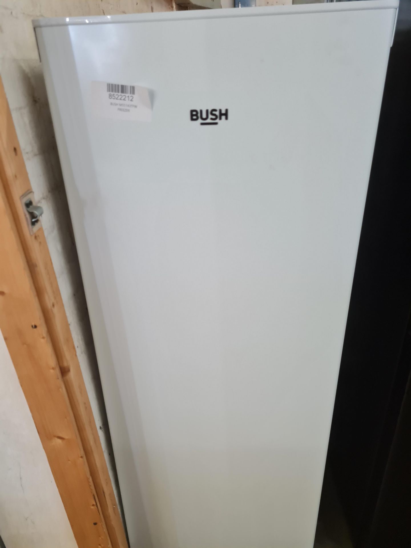 + VAT Grade A/B Bush M55143TFW Upright Freezer - A+ Energy Rating - 153 Litre Freezer Capacity -