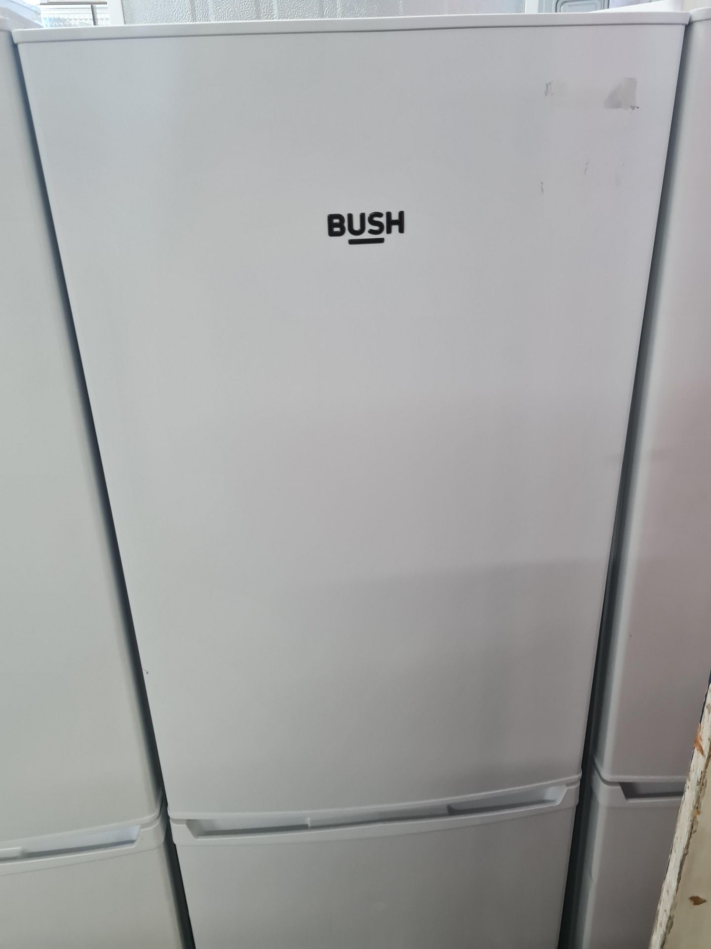 + VAT Grade A/B Bush M50142FFW Fridge Freezer - A+ Energy Rating - 116 Litre Capactiy Fridge - 52