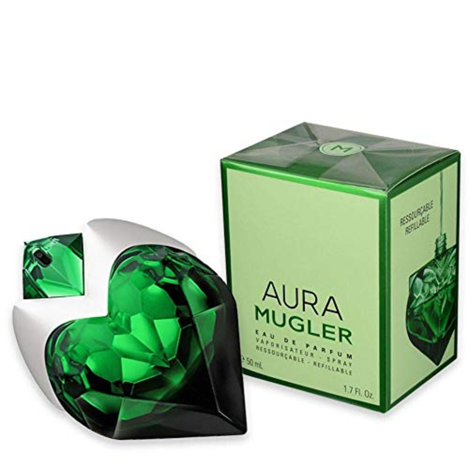 + VAT Brand New Thierry Mugler Aura 50ml EDP Refillable Spray