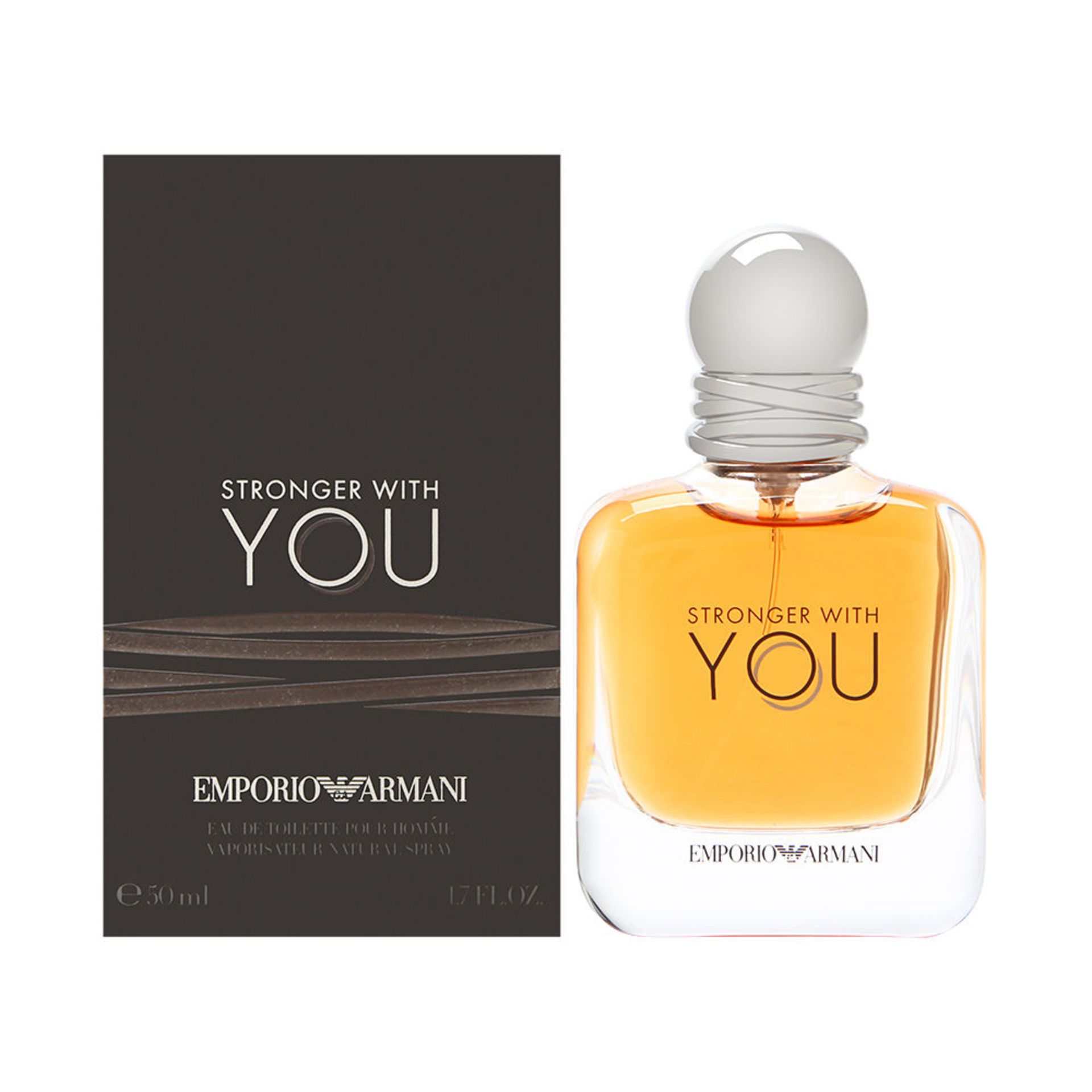 + VAT Brand New Emporio Armani Stronger With You 50ml EDT Spray