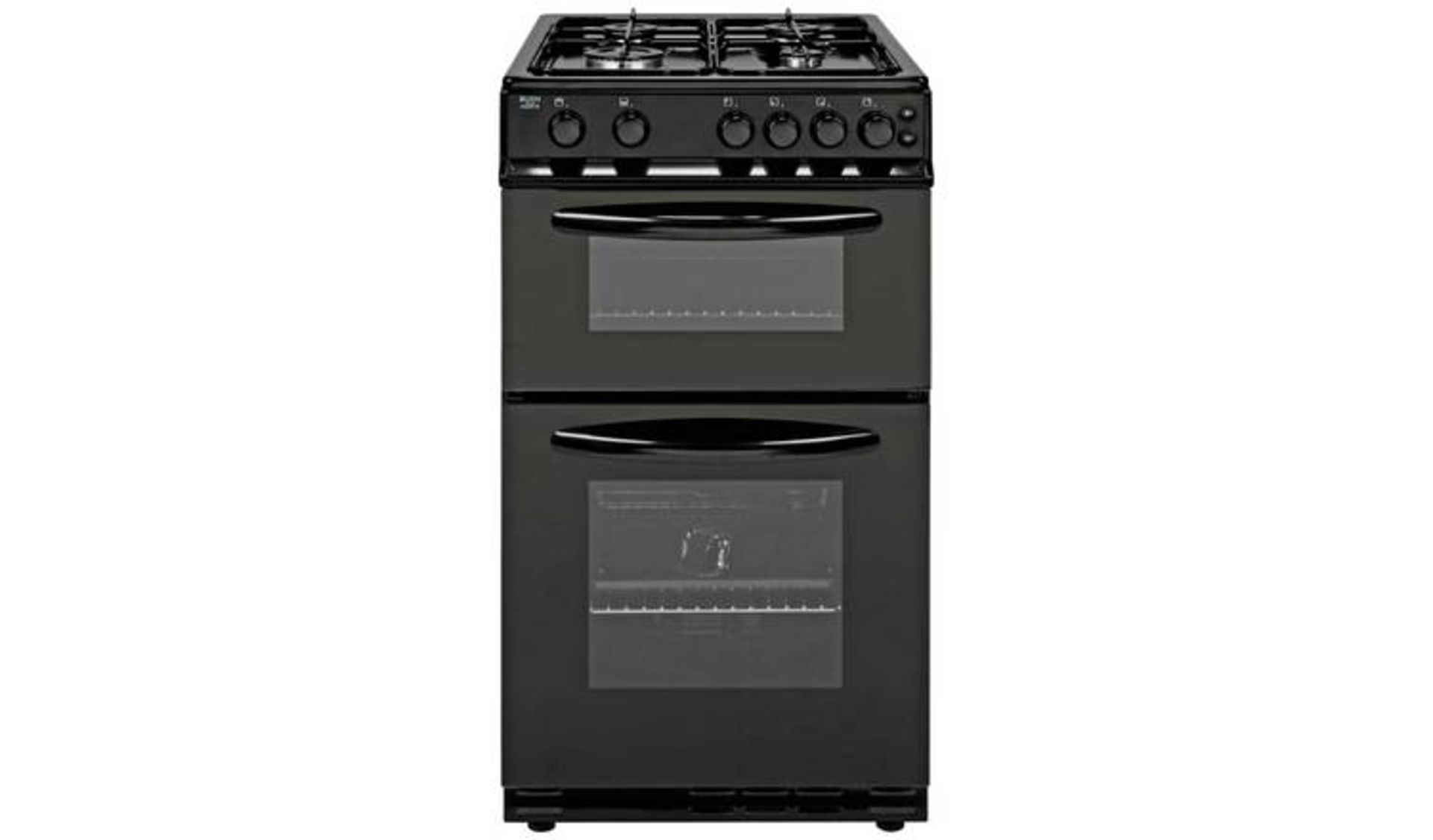 + VAT Grade A/B Bush AG56TB Twin Cavity Gas Cooker - Main Oven 35 Litre Capacity - Four Gas Burner