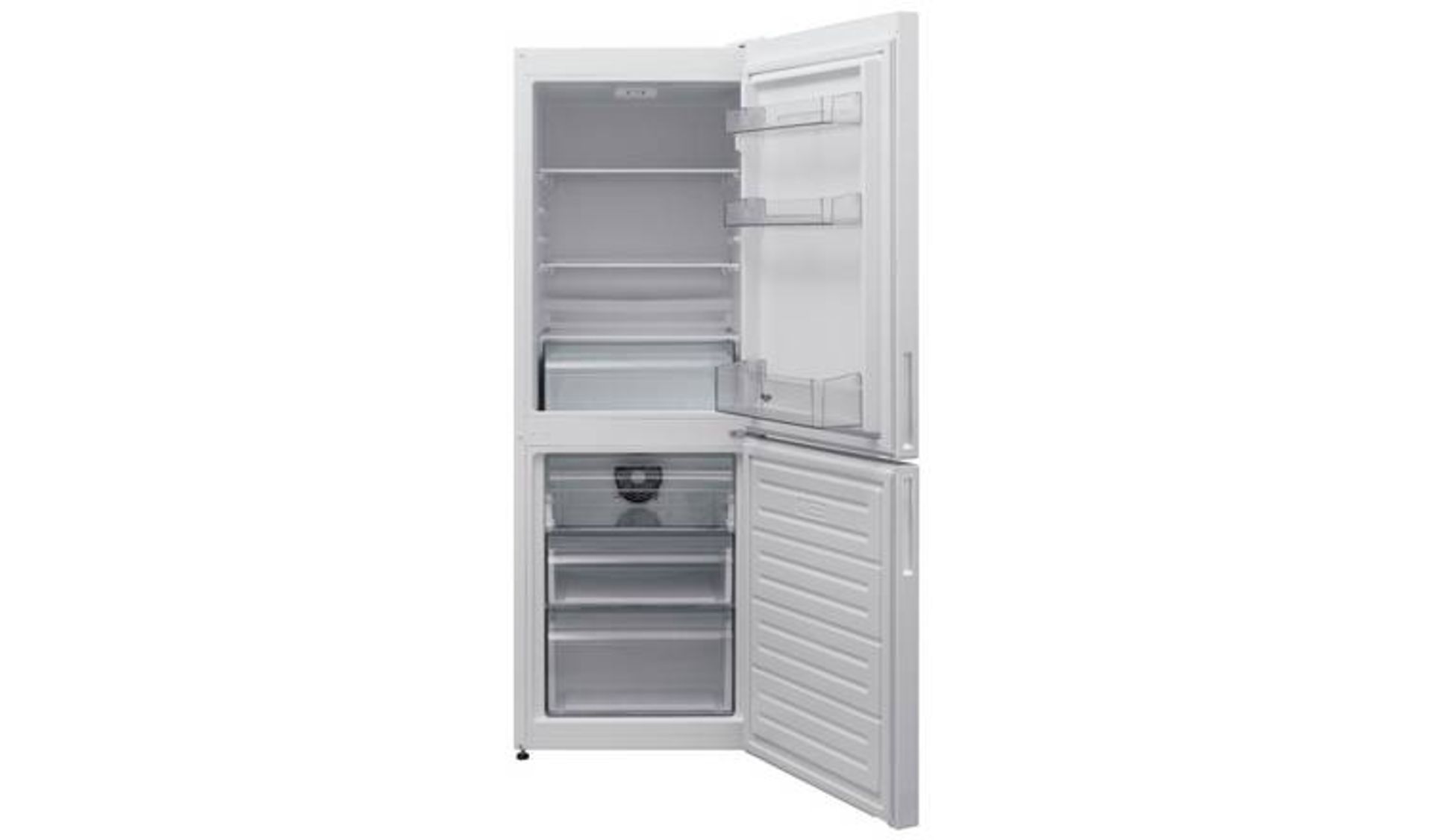 + VAT Grade A/B Bush 54152W Frost Free Fridge Freezer - 146 Litre Fridge Capacity - 70 Litre - Image 2 of 2