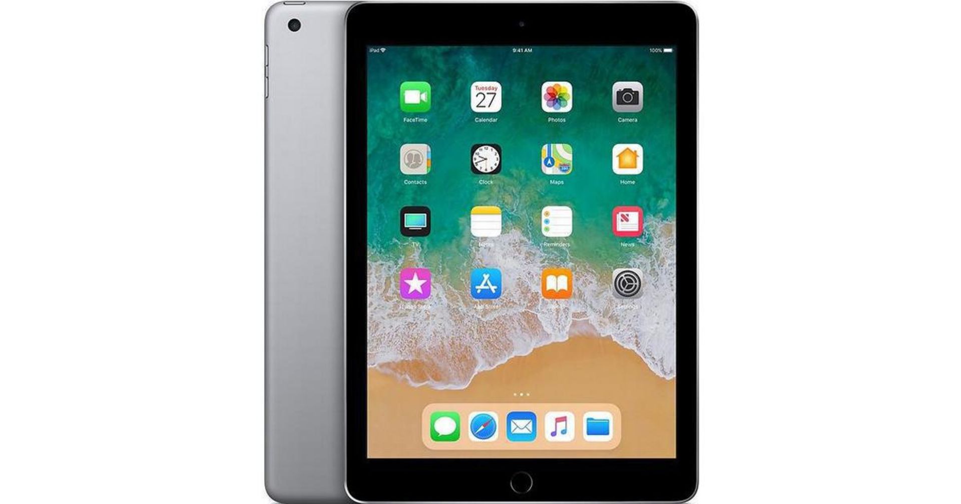 + VAT Grade A 32Gb Apple iPad 6 - 9.7 Inch Screen - Wi-Fi + Cellular - Space Grey