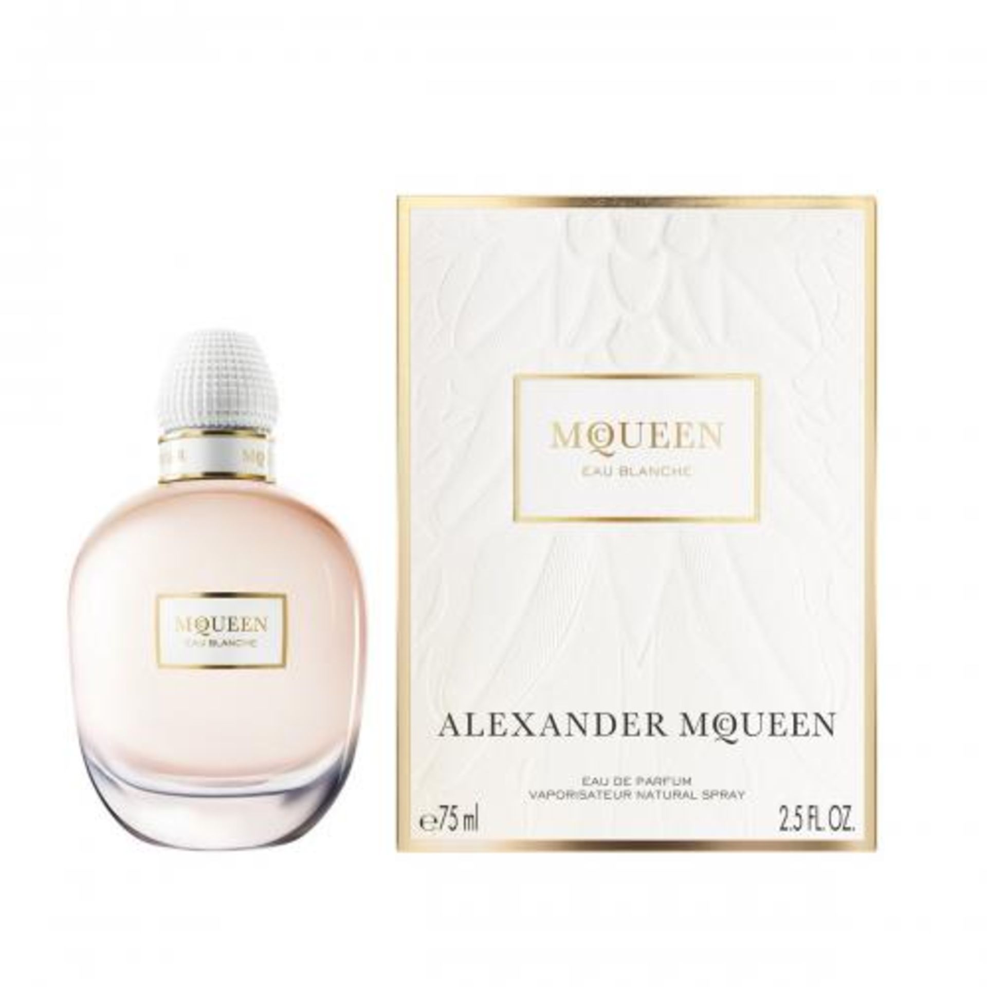 + VAT Brand New Alexander McQueen Blanche 75ml EDP