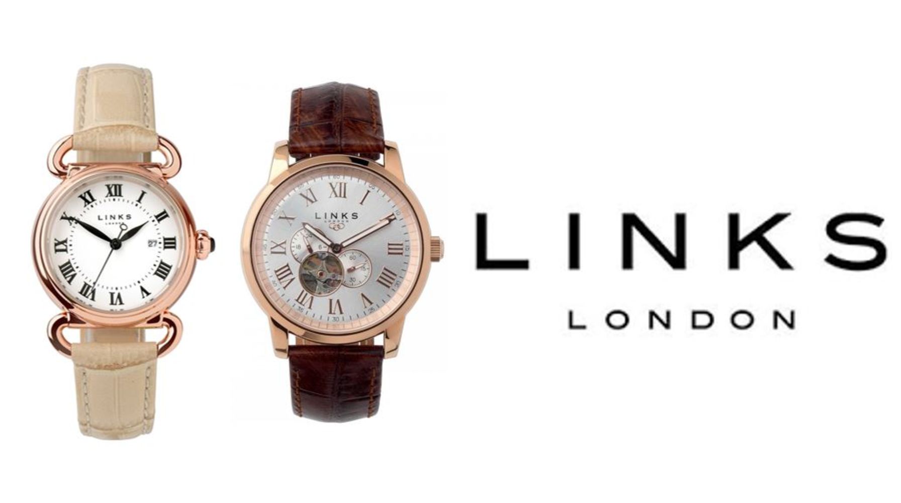 Links Of London Ladies and Gents Watches: Bankruptcy Stock - Quality Timepieces in Four Different Styles