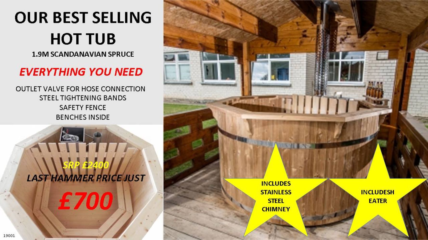 Scandinavian-Style Hot Tubs Plus a Range of Stylish Patio Heaters - Get Your Garden Summer-Ready