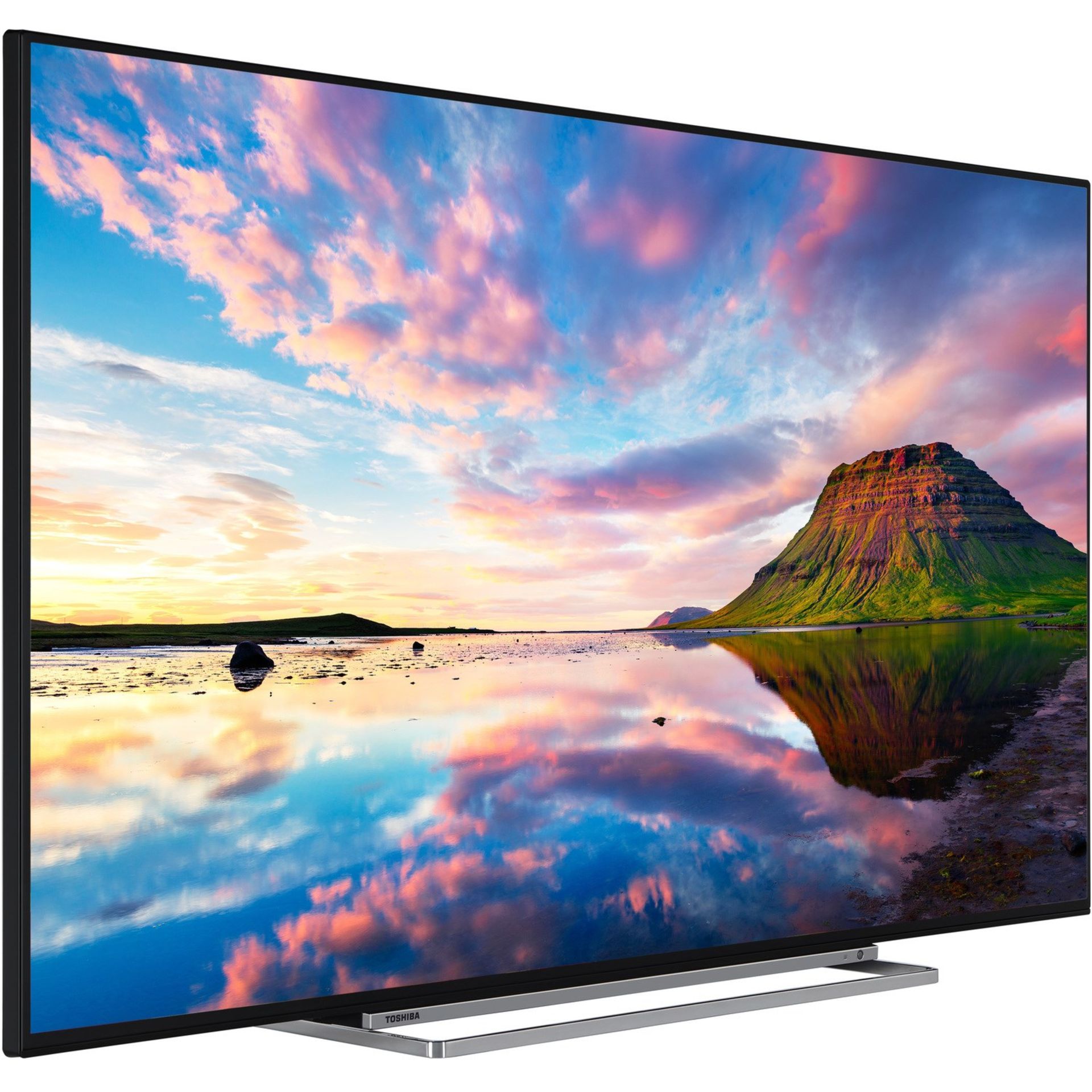 + VAT Grade A 55 Inch Toshiba 55U5863DB Smart 4K Ultra HD HDR LED TV - With Freeview Play &