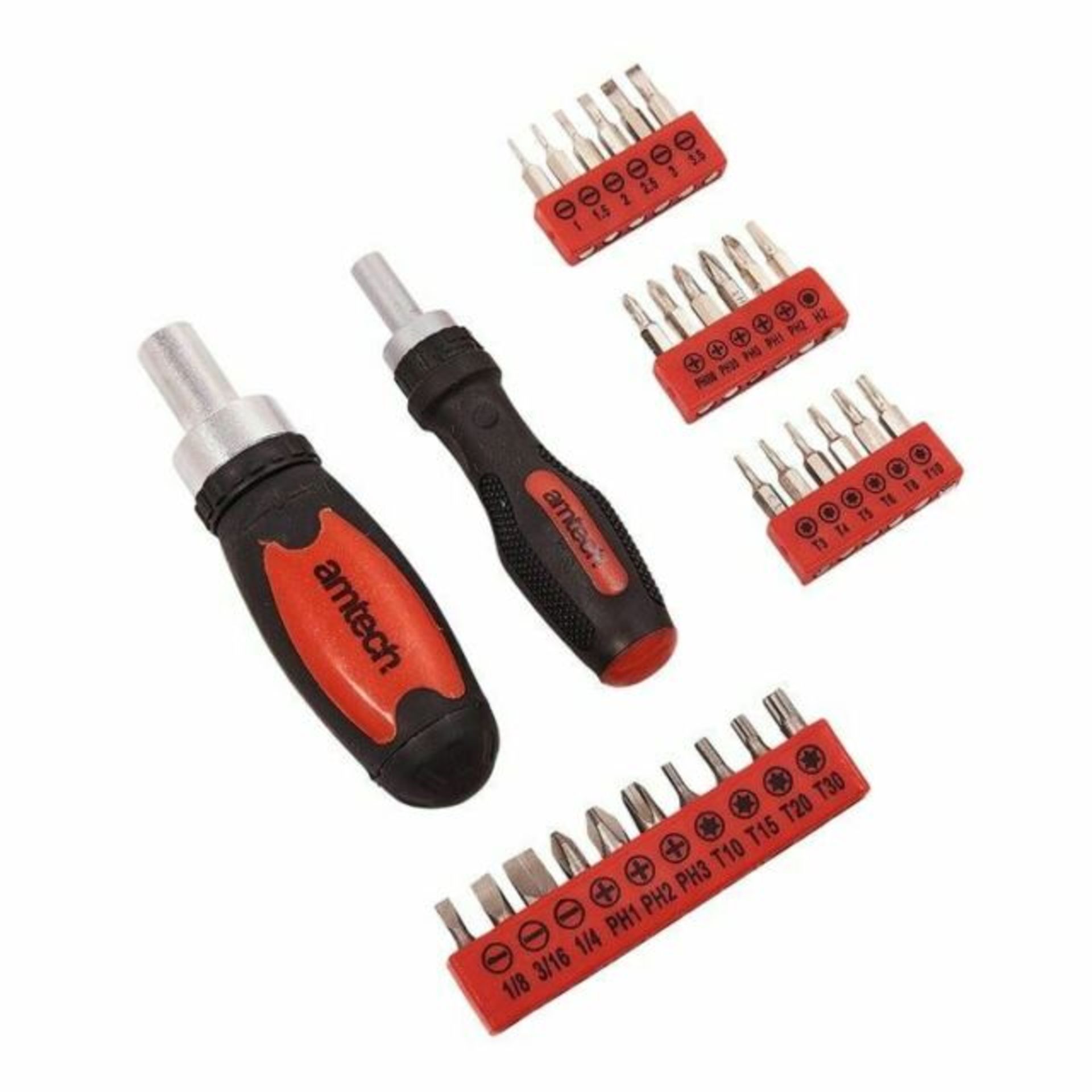 + VAT Brand New 30 Piece High Torque Stubby & Mini Ratchet Driver Set