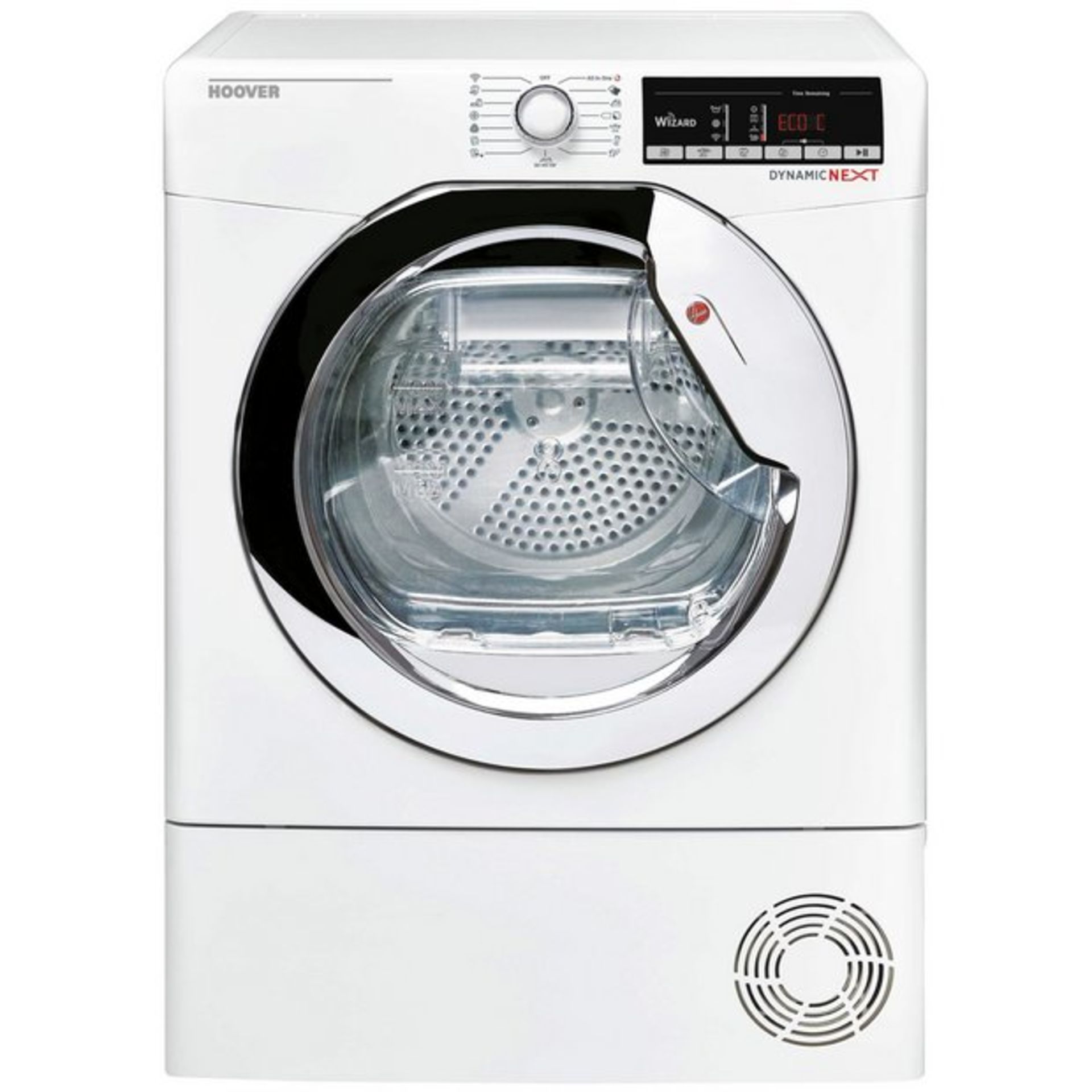 + VAT Grade A/B Hoover DXO C9TCE 9Kg Condenser Tumble Dryer - 16 Programmes - 9Kg Drying Capacity -