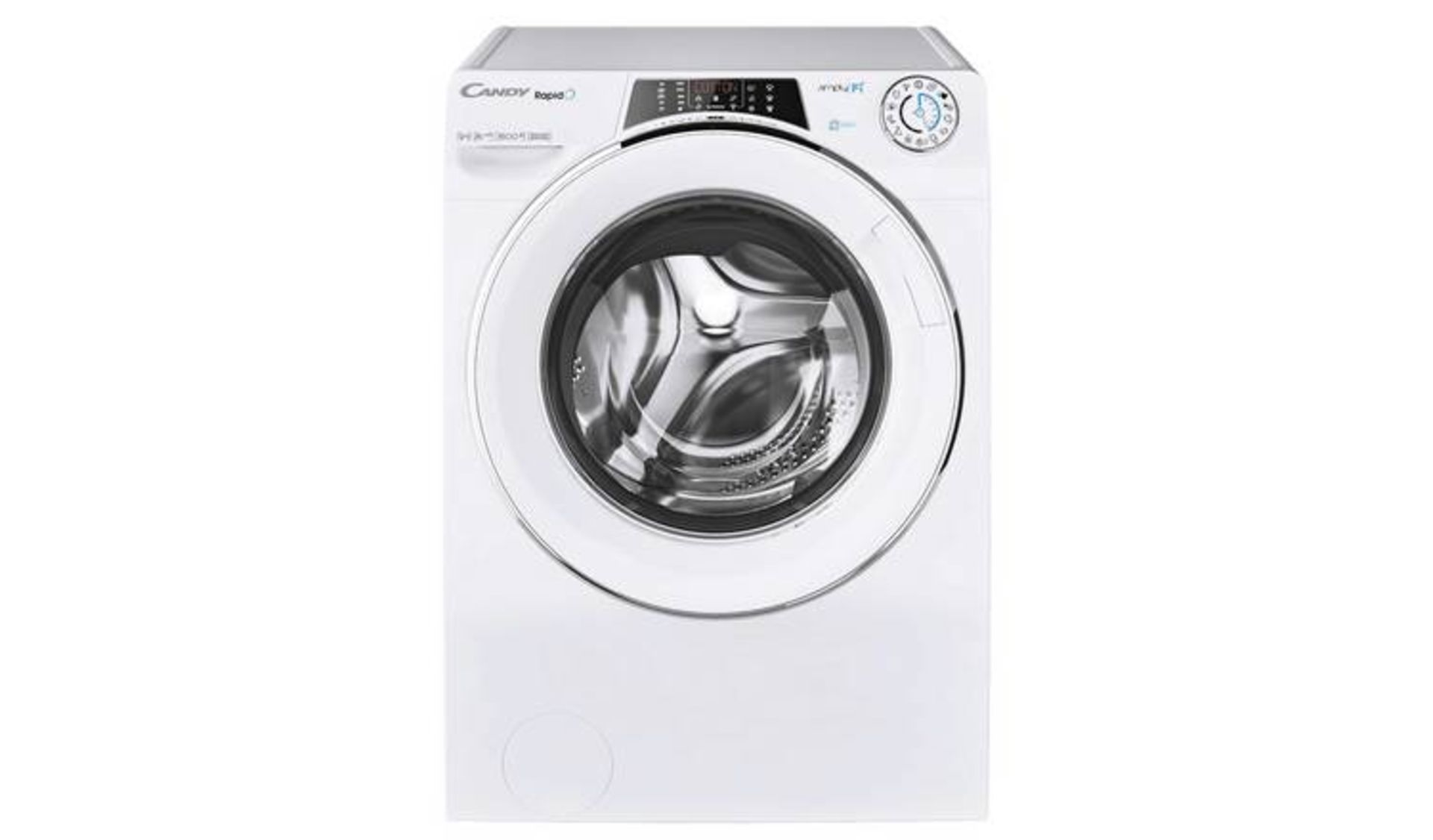+ VAT Grade A/B Candy Rapido RO1695DWHC7 9Kg 1600 Spin Washing Machine - A+++ Energy Rating - 14