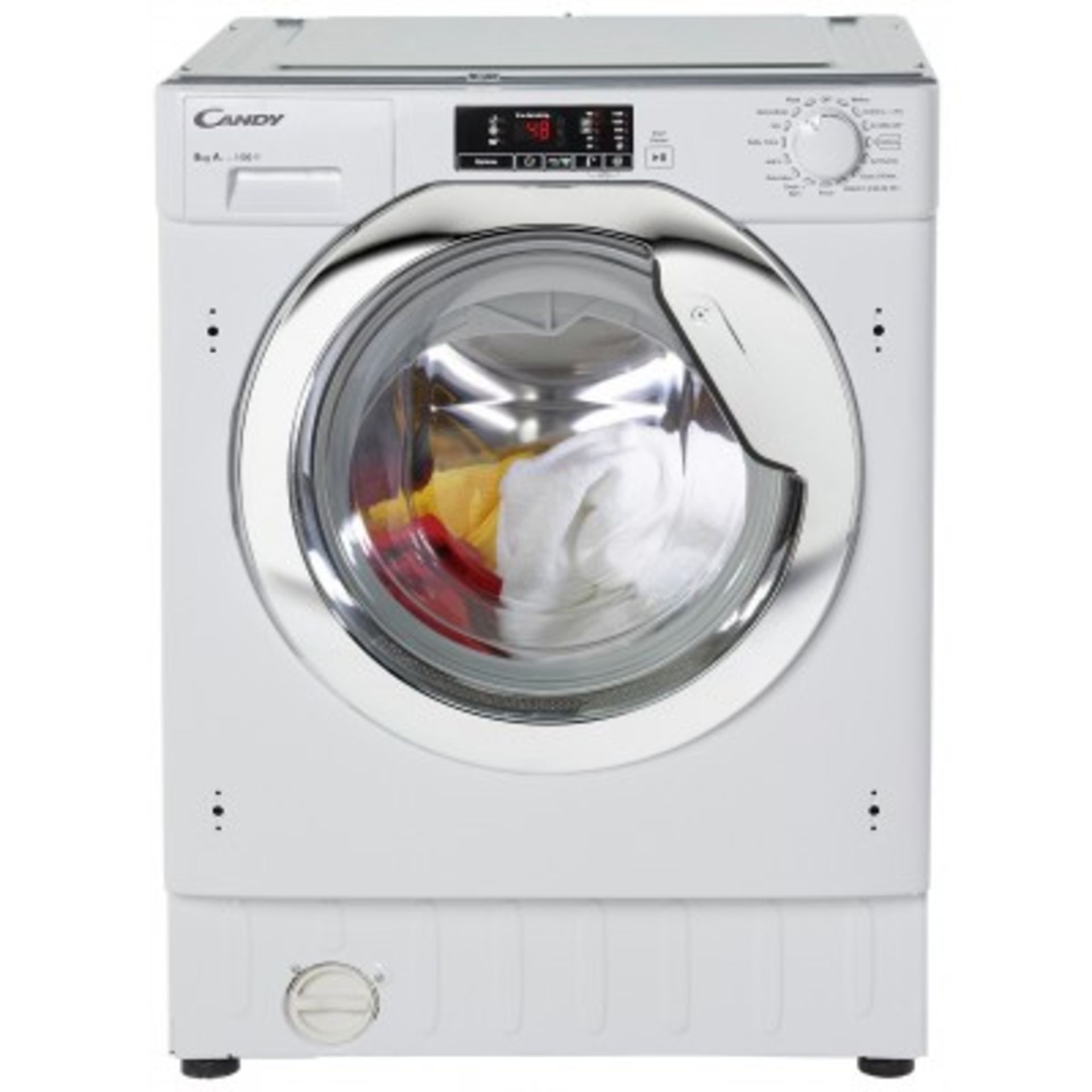 + VAT Grade A/B Candy CBWM 814DC 8Kg 1400 Spin Washing Machine - 14 Minute Quick Wash - 17