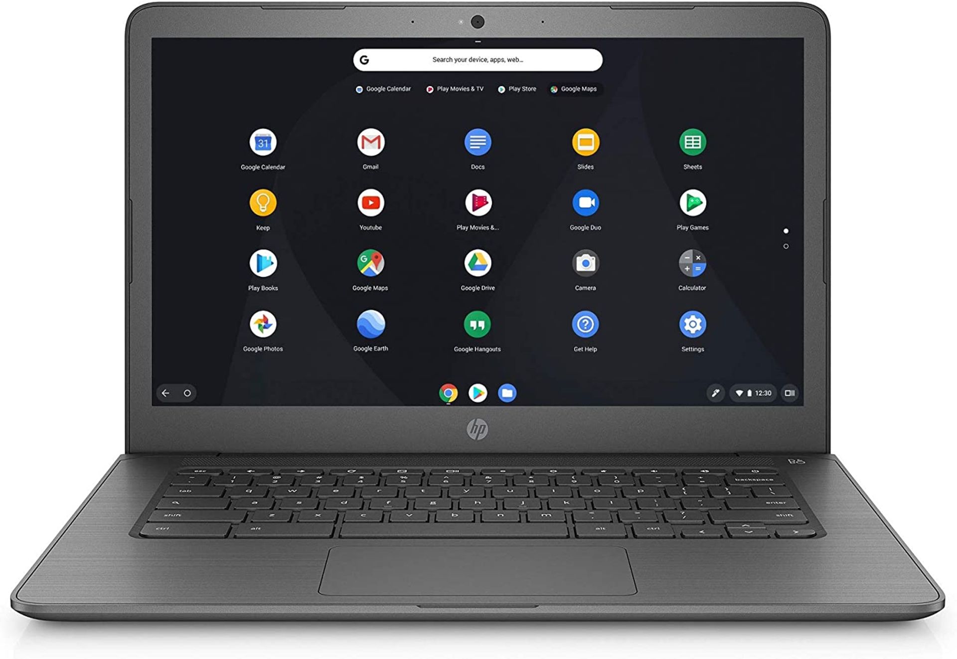 + VAT Grade A HP Chromebook 14-DB0003NA - AMD A4 CPU - 4GB Ram - 32Gb Storage