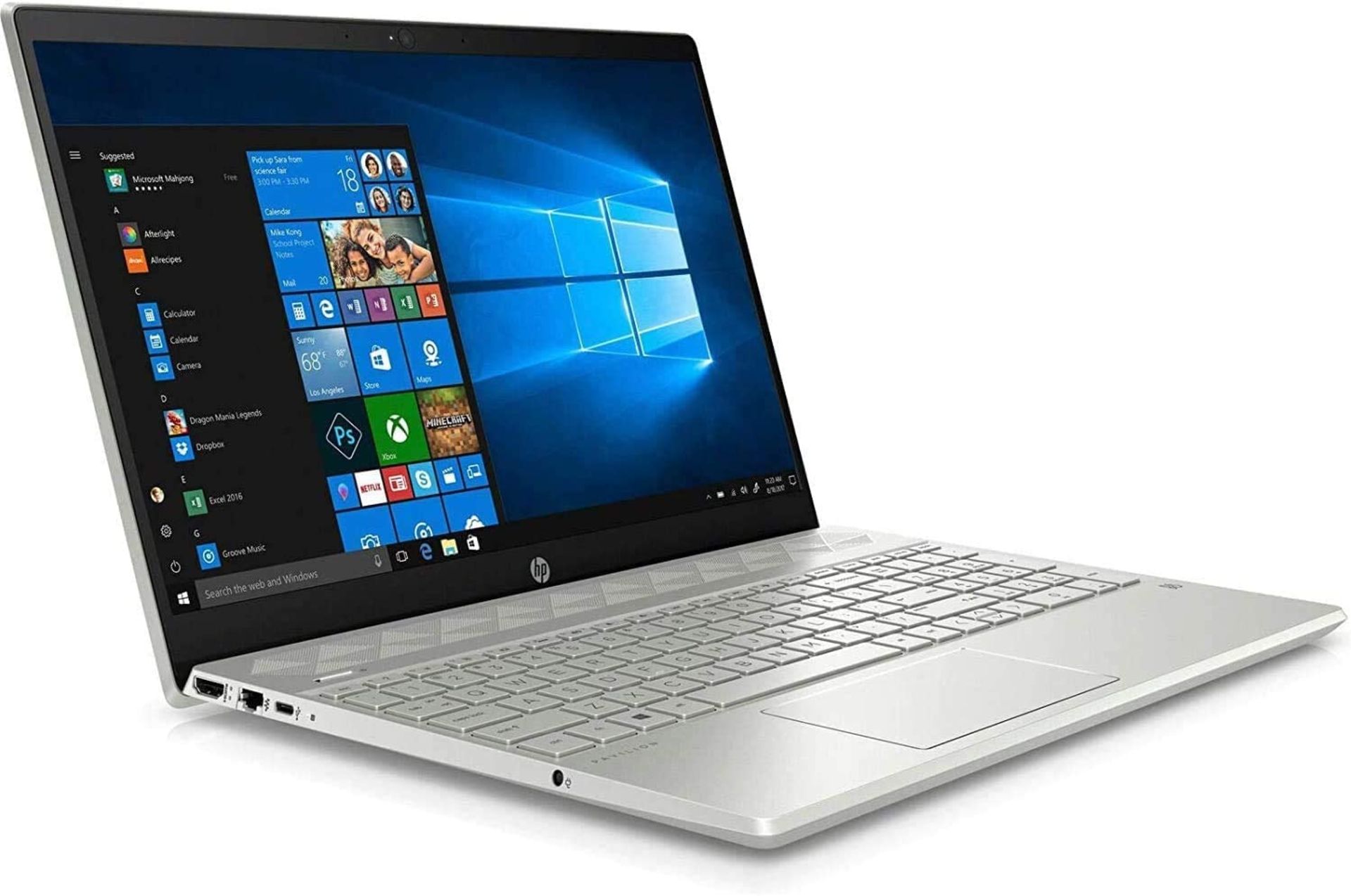 + VAT Grade A HP Pavillion 15-CW1007NA Laptop - Full HD IPS Touchscreen - AMD Ryzen 5 3500U - 16GB