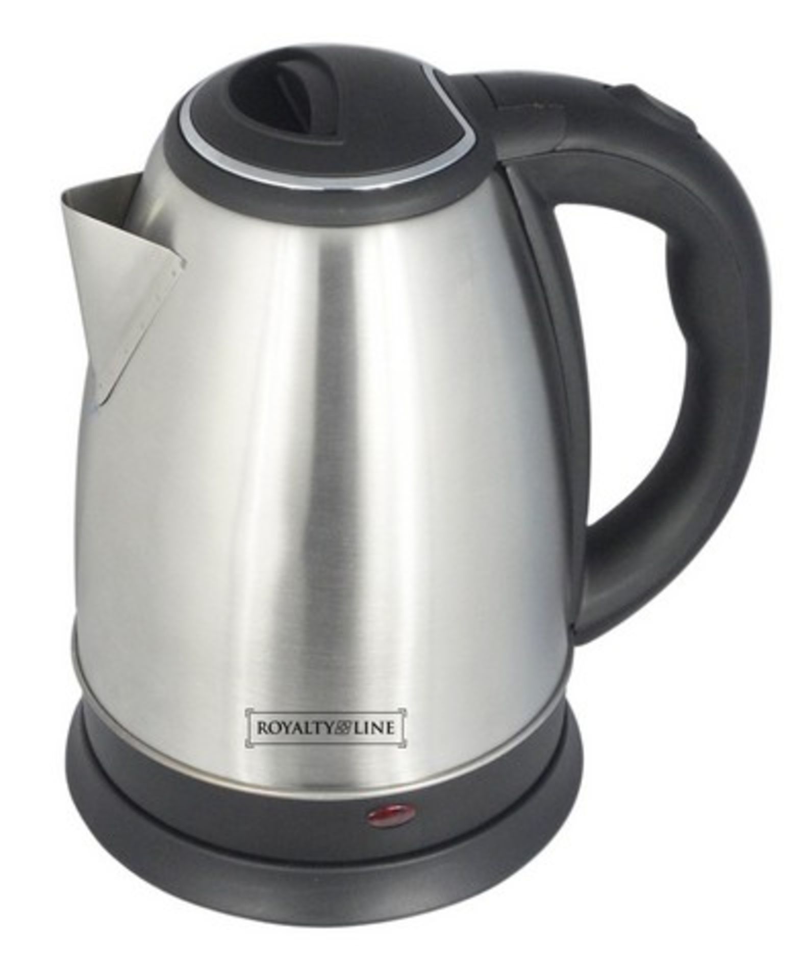 + VAT Brand New 1.8L Stainless Steel Cordless Kettle - Silver (Euro Plug) RRP 55.90 Euros