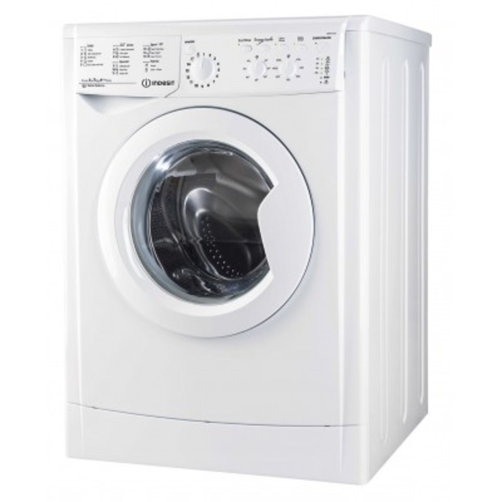 + VAT Grade A/B Indesit IWC71252W 7Kg Washing Machine - 16 Programmes - Variable Spin Speed - Water