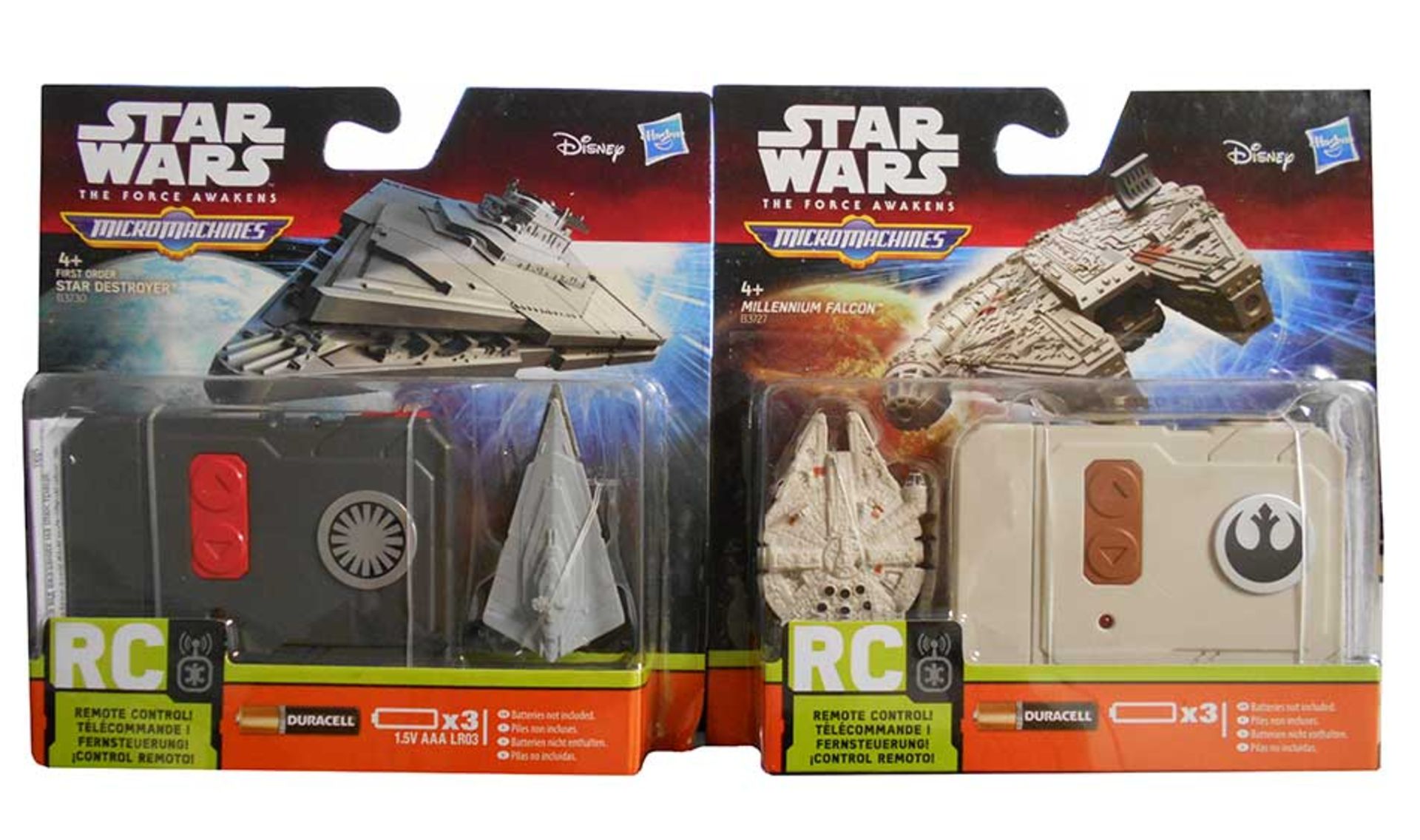 + VAT Brand New Star Wars The Force Awakens Radio Control Micro Machines Vehicle (Please Note You
