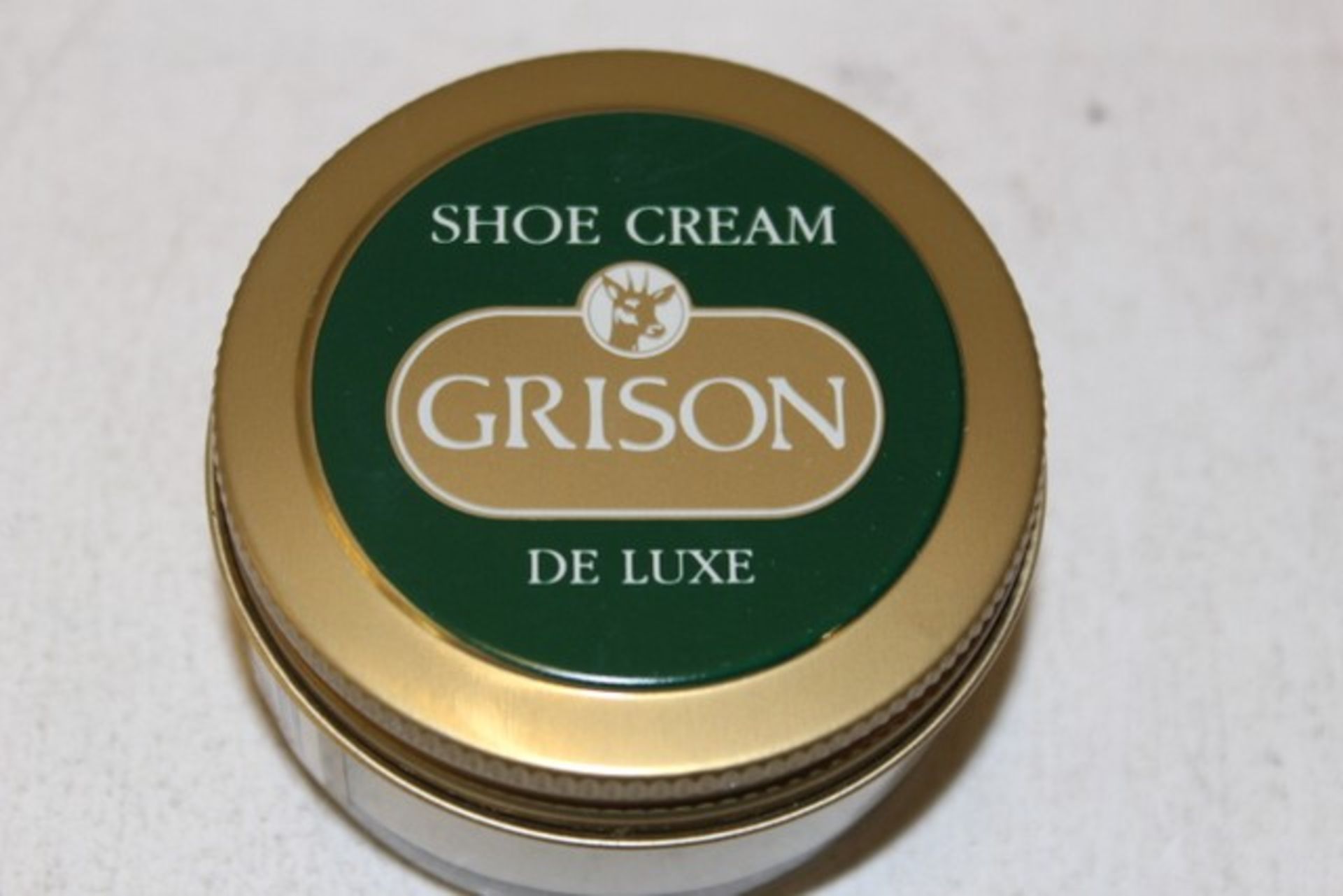 + VAT Brand New A Lot Of Six 50ml Grison De Luxe White Shoe Cream