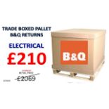 + VAT Grade U Trade Pallet Quantites Of B & Q Returns - Electrical - Retail Value £2069.68