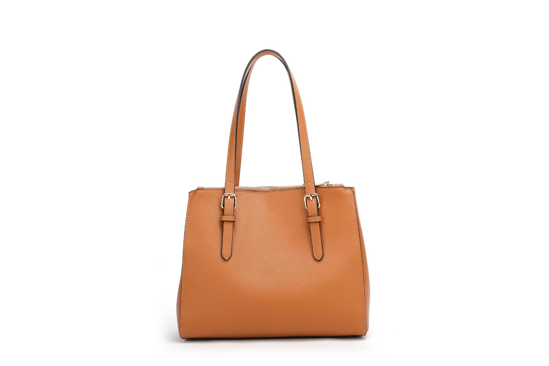 No VAT Brand New Special Edition Katy Elizabeth London Brown Medium Tote Bag With Detachable - Image 6 of 6