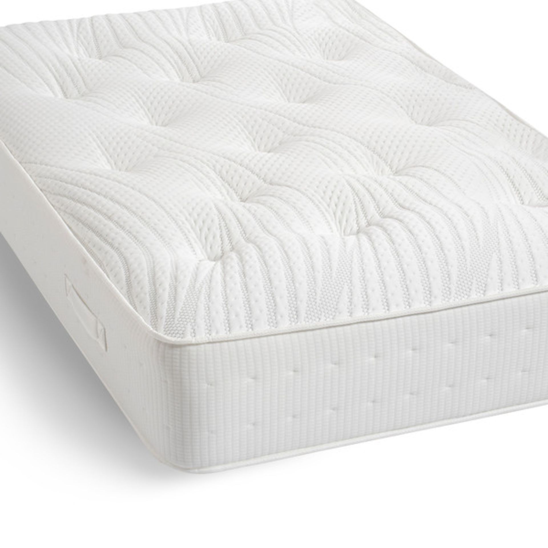 + VAT Brand New Fairford Wool 2000 King Size Mattress - Wool Comfort Layer Mattress - Encapsulated