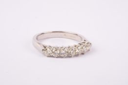 + VAT Brand New 18ct White Gold Diamond Eternity Ring 1ct