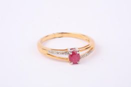 + VAT Brand New Garnet Ring